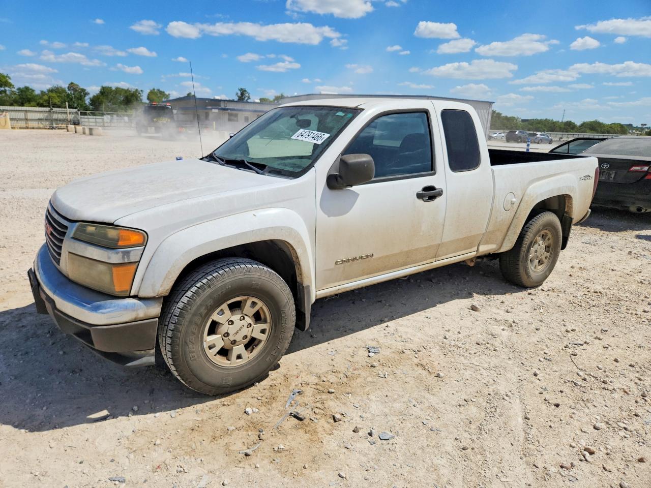2005 Gmc Canyon White vin: 1GTDS196058102917