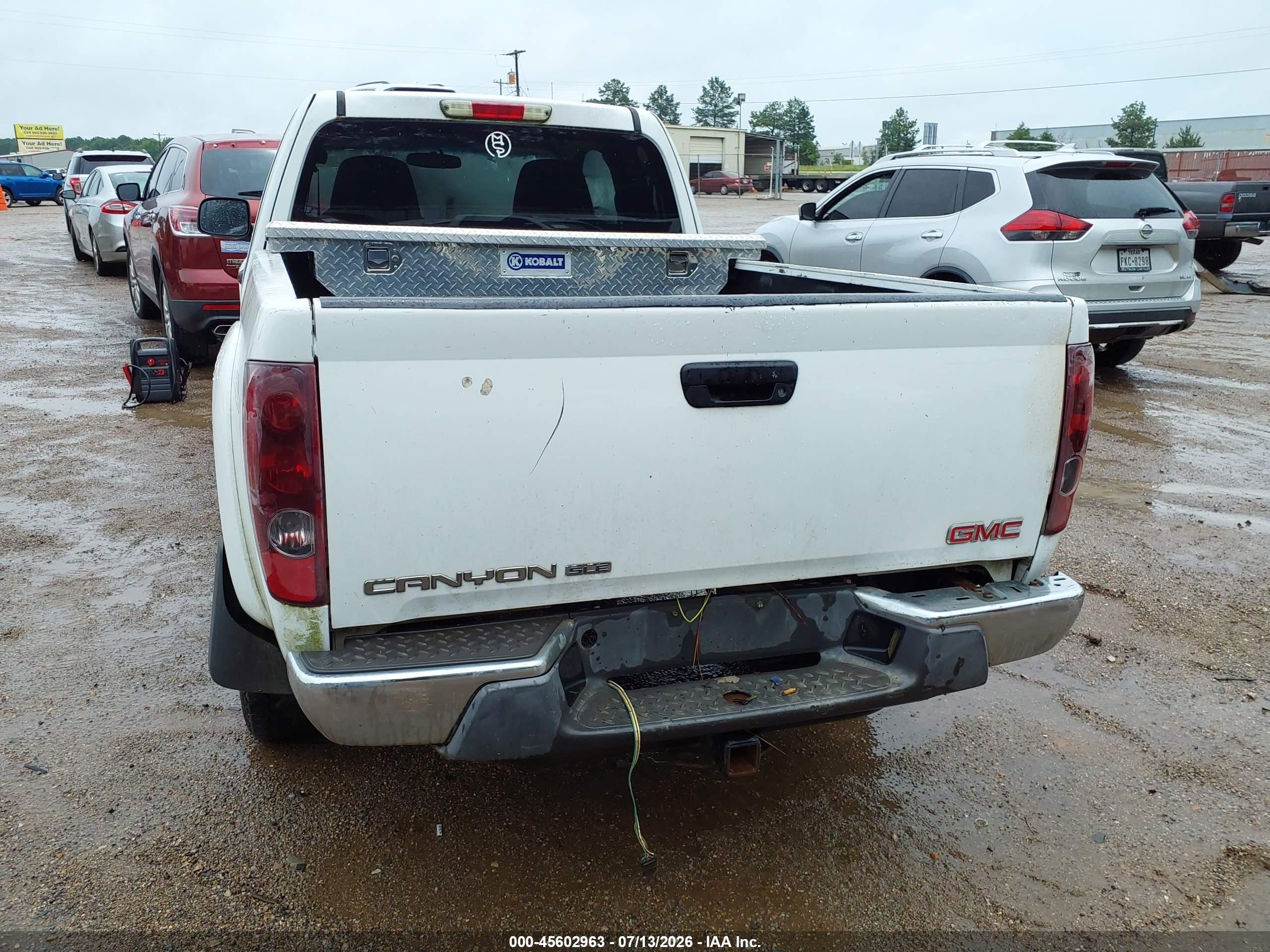 2005 Gmc Canyon Sle White vin: 1GTDS196858174304
