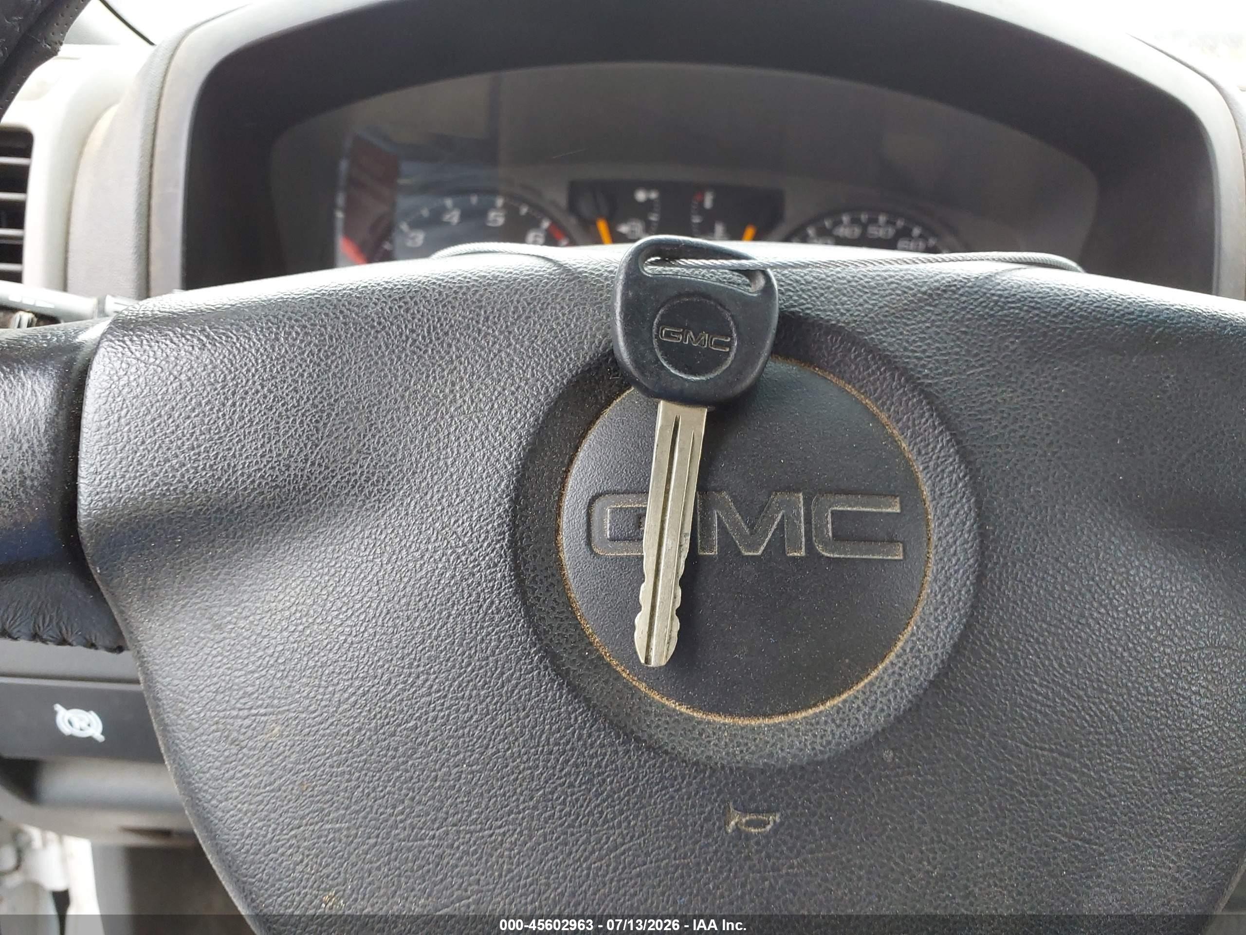 2005 Gmc Canyon Sle White vin: 1GTDS196858174304