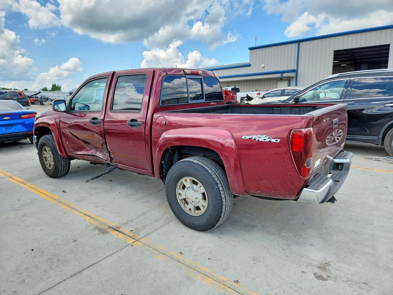 2008 Gmc Canyon Sle Burgundy vin: 1GTDS43E488229417