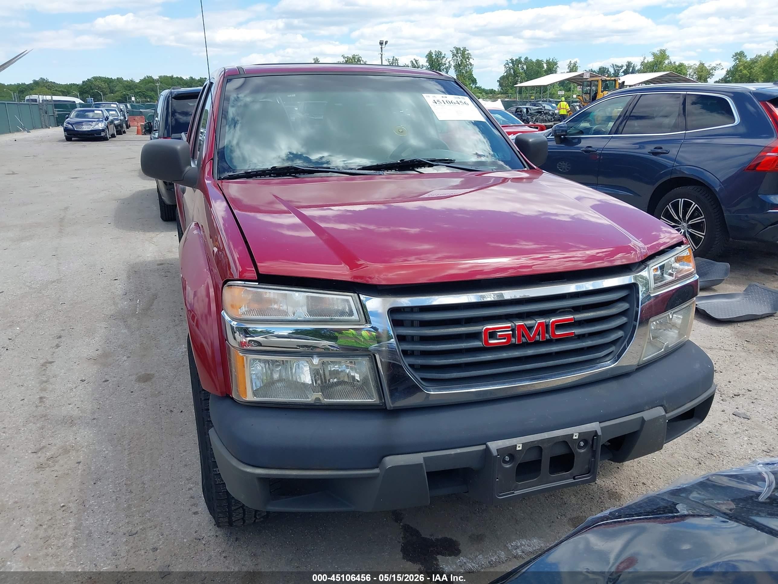 2006 Gmc Canyon Sle2 Red vin: 1GTDT136068220974