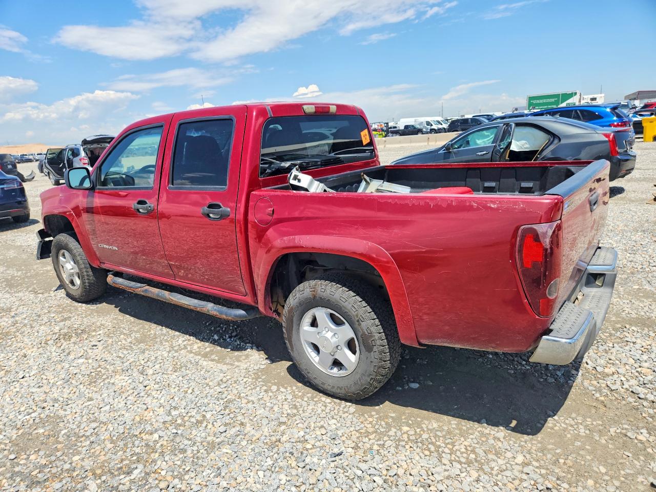 2004 Gmc Canyon Red vin: 1GTDT136148131217