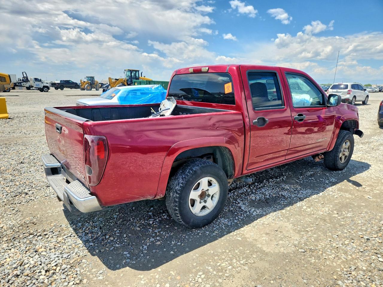 2004 Gmc Canyon Red vin: 1GTDT136148131217