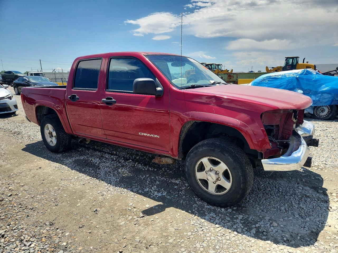 2004 Gmc Canyon Red vin: 1GTDT136148131217