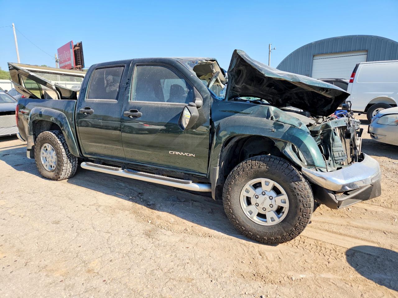 2005 Gmc Canyon Green vin: 1GTDT136158239385