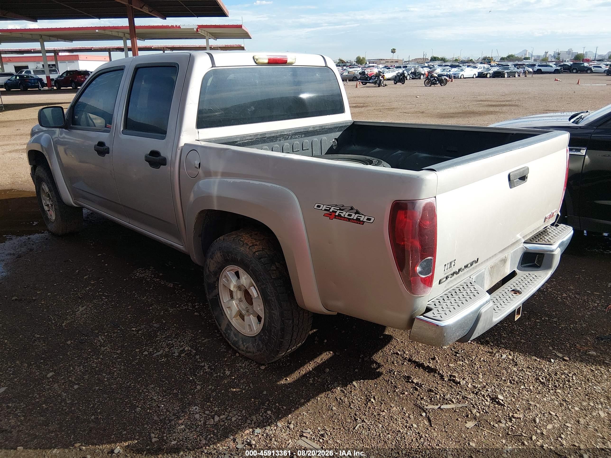 2006 Gmc Canyon Sle1 Silver vin: 1GTDT136168255328