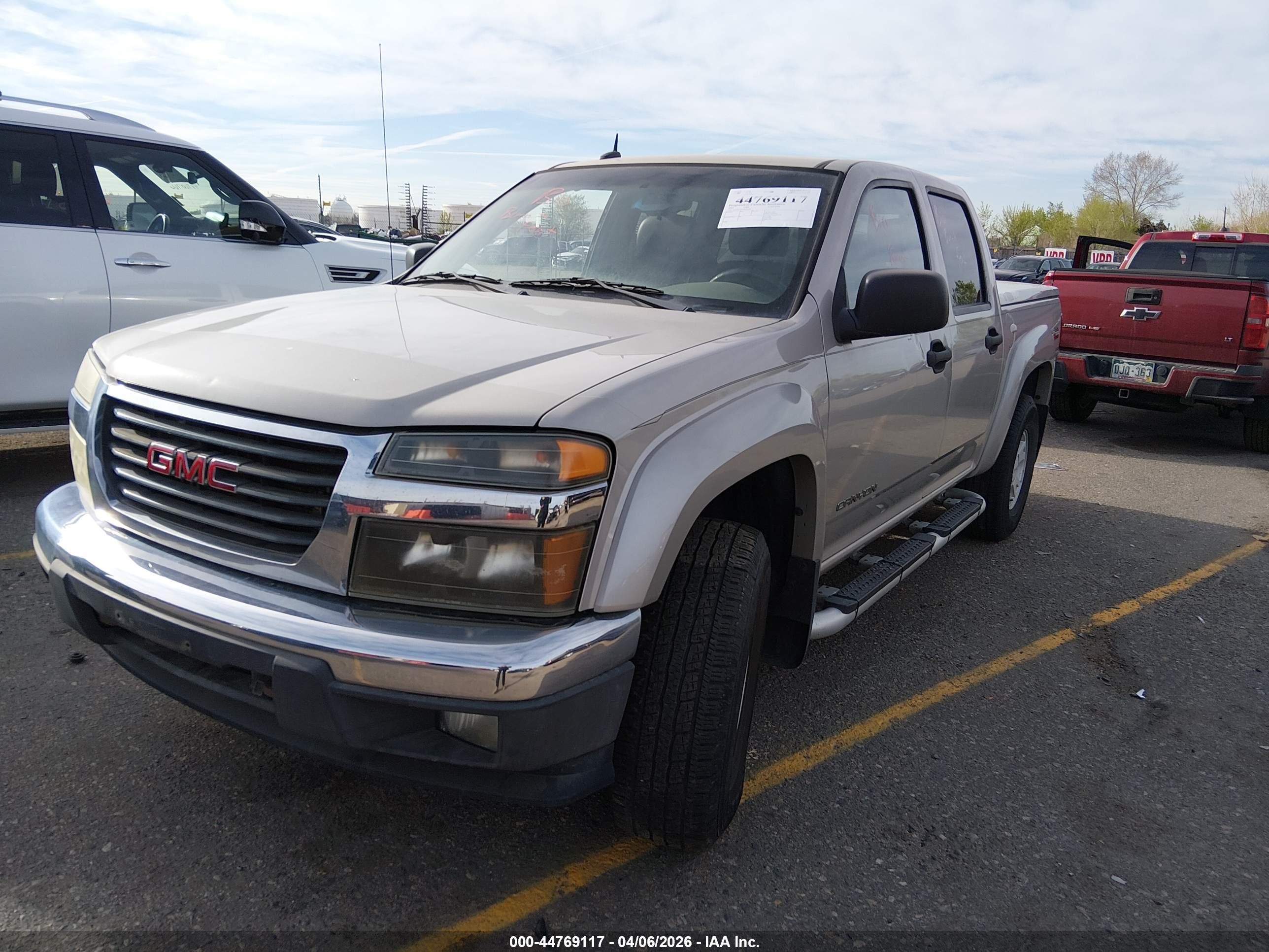 2005 Gmc Canyon Sle Beige vin: 1GTDT136458250381