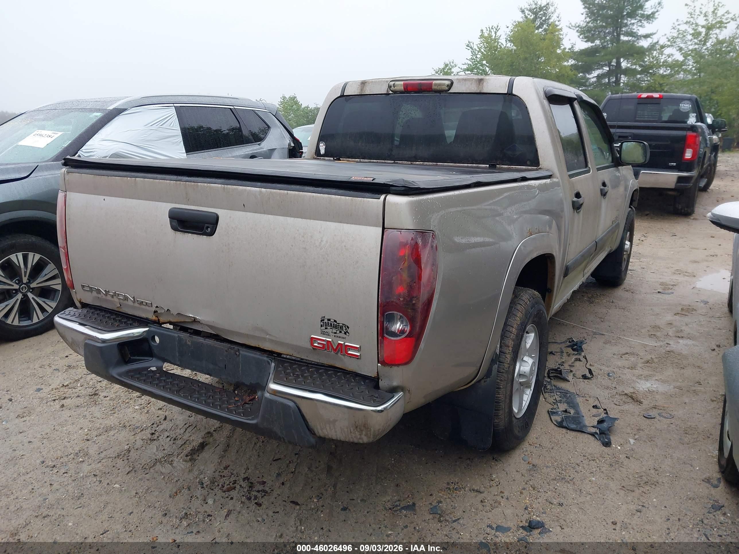 2005 Gmc Canyon Sle Silver vin: 1GTDT136458279332