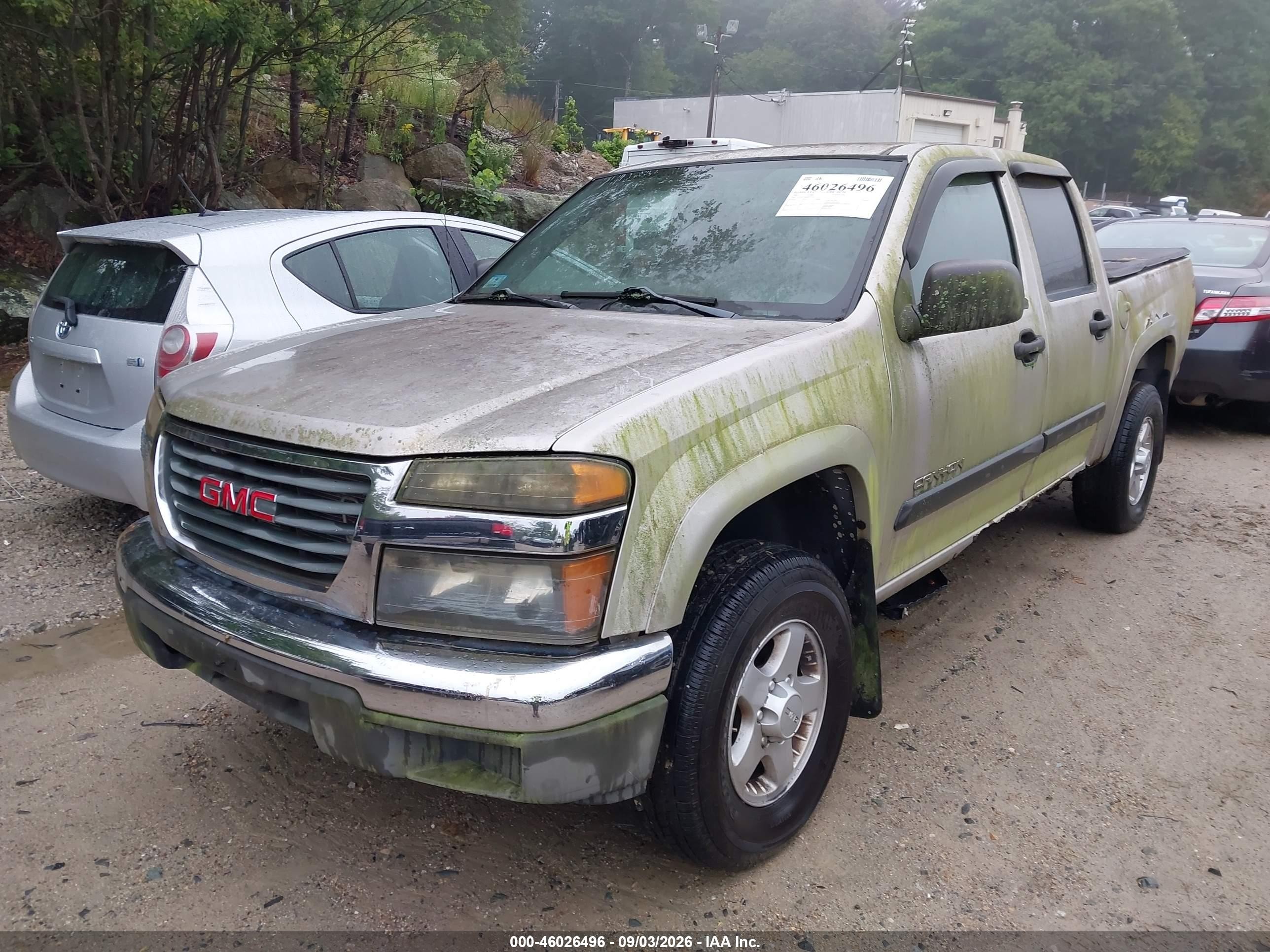 2005 Gmc Canyon Sle Silver vin: 1GTDT136458279332