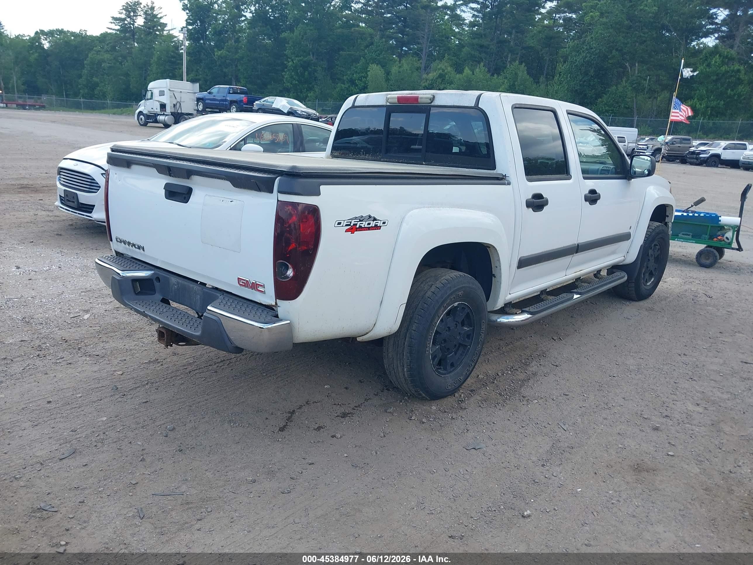 2006 Gmc Canyon Slt White vin: 1GTDT136668249640