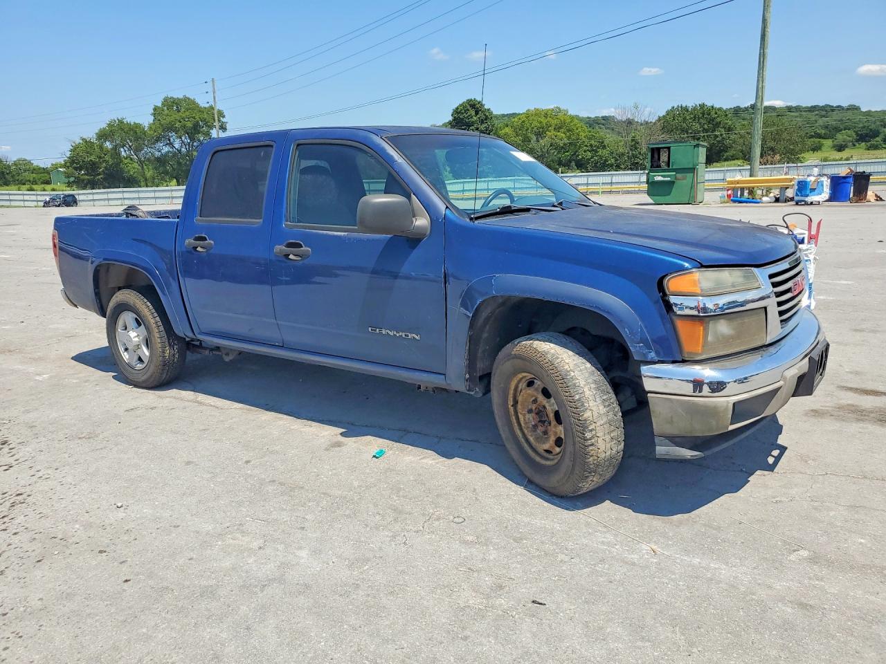 2005 Gmc Canyon Blue vin: 1GTDT136758220260