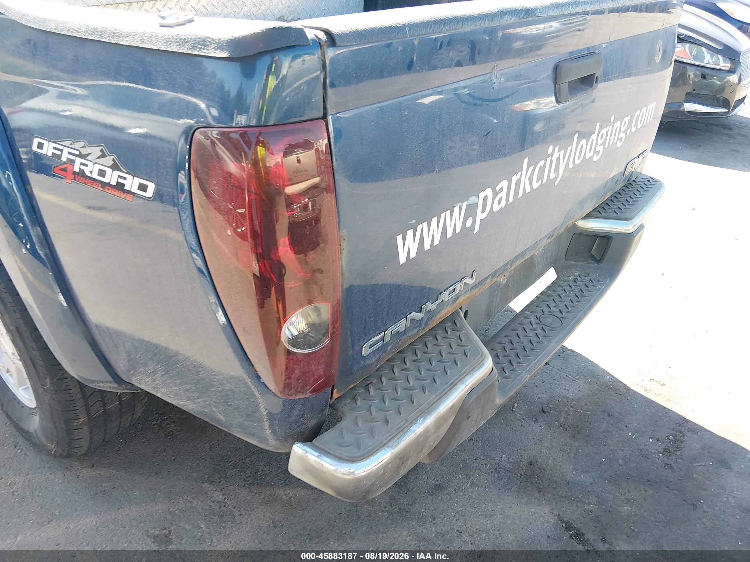 2006 Gmc Canyon Sle1 Blue vin: 1GTDT136868199713