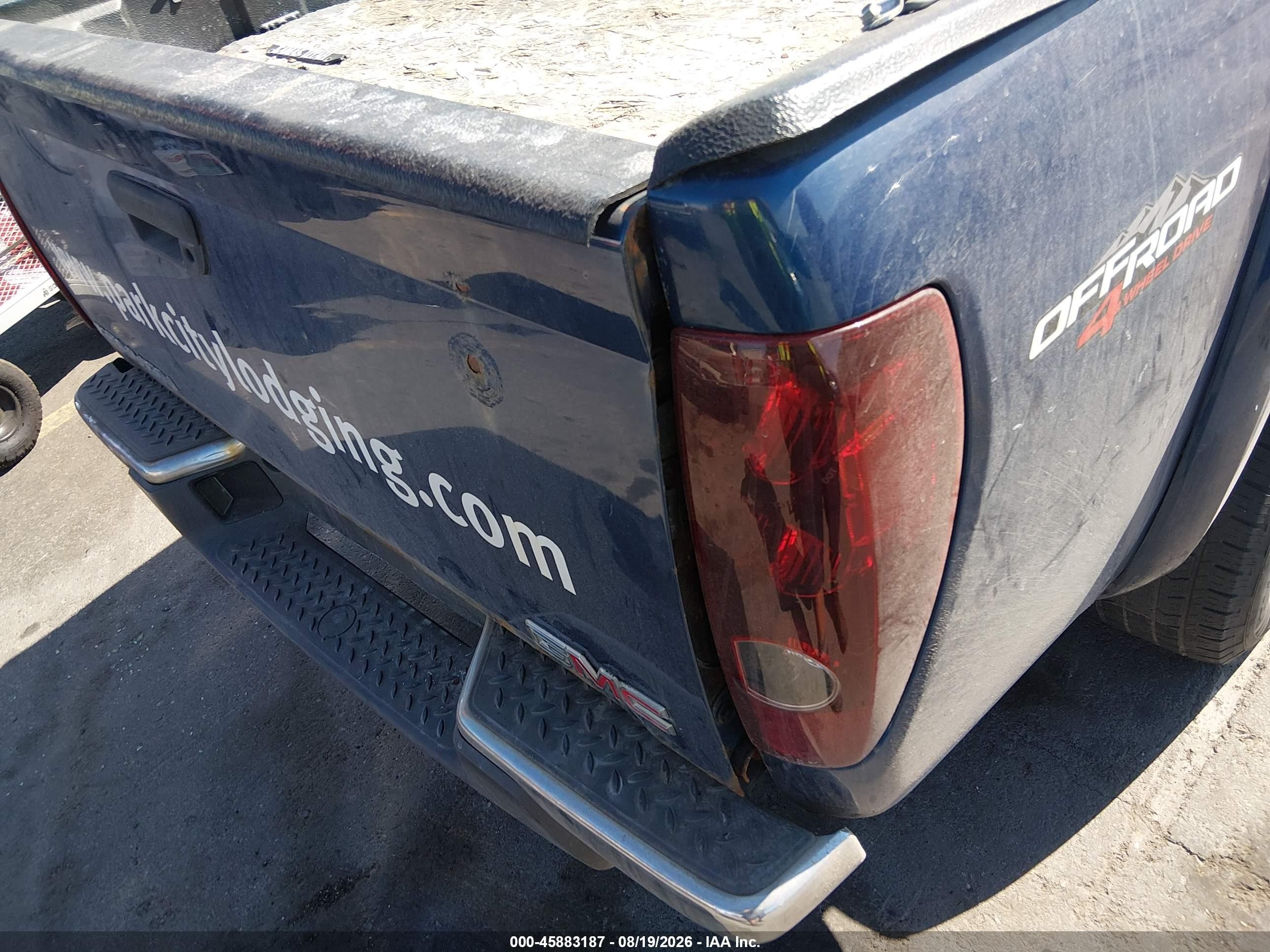 2006 Gmc Canyon Sle1 Blue vin: 1GTDT136868199713