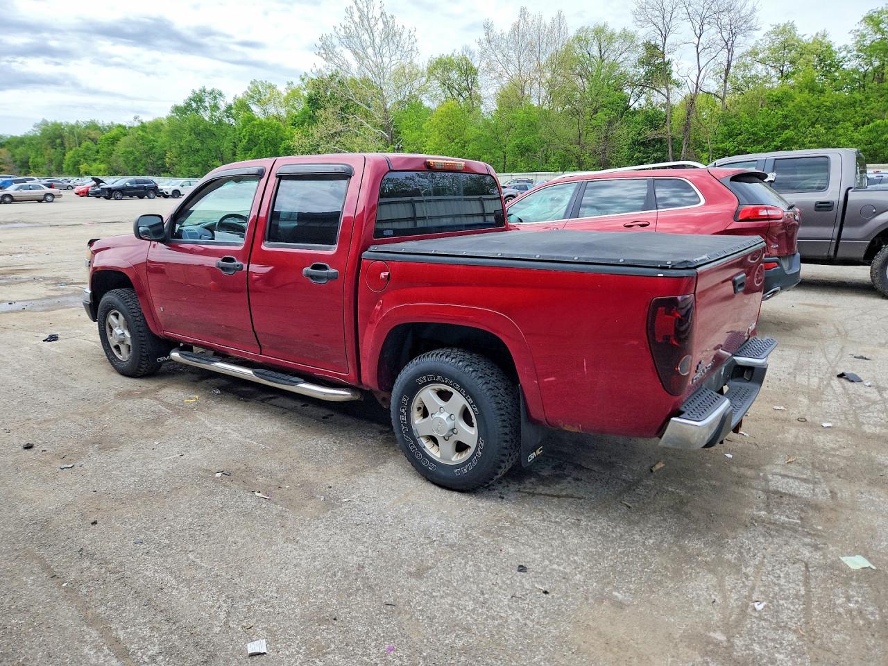 2006 Gmc Canyon Бордовый vin: 1GTDT136868220415