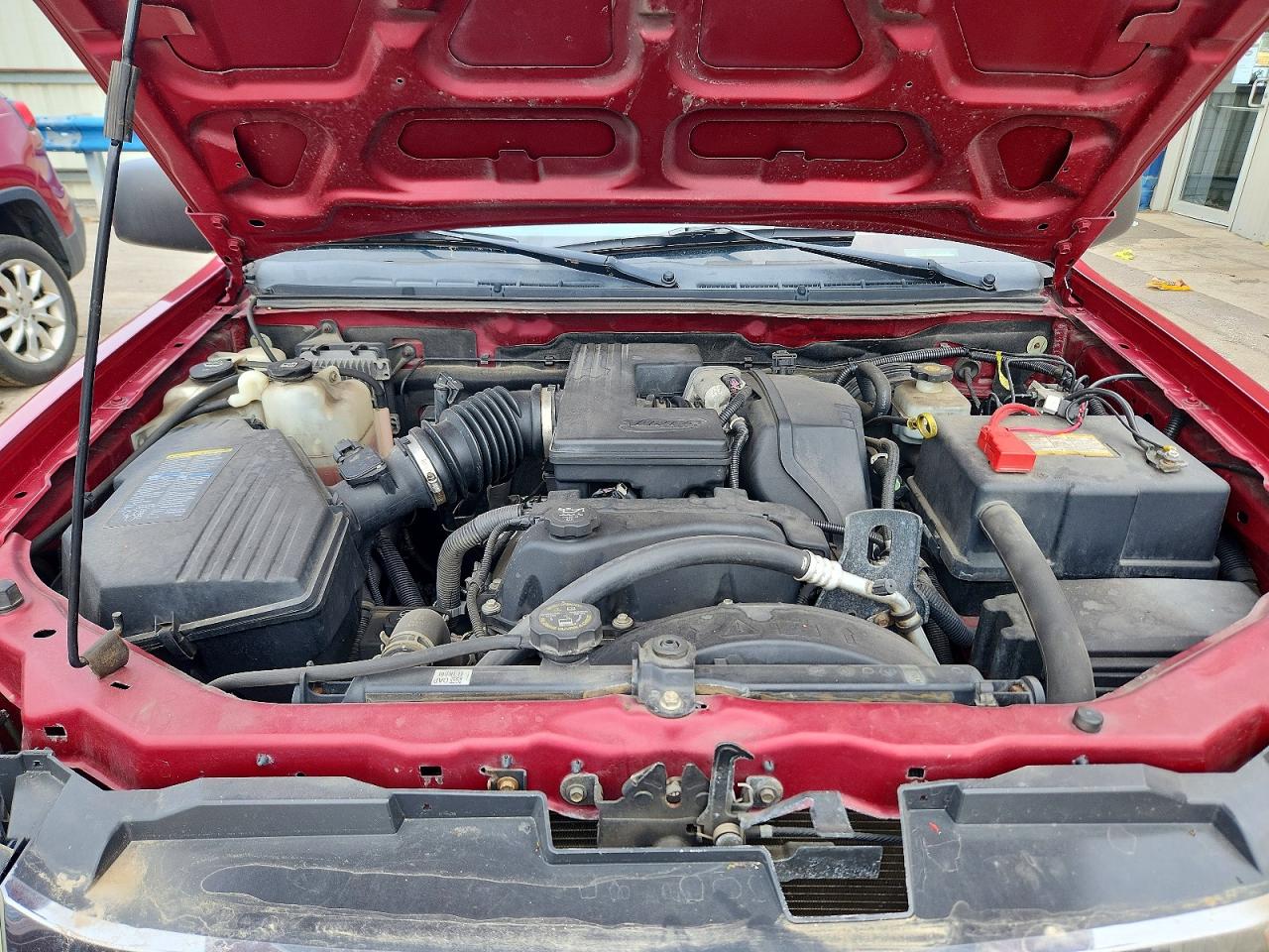 2006 Gmc Canyon Бордовый vin: 1GTDT136868220415