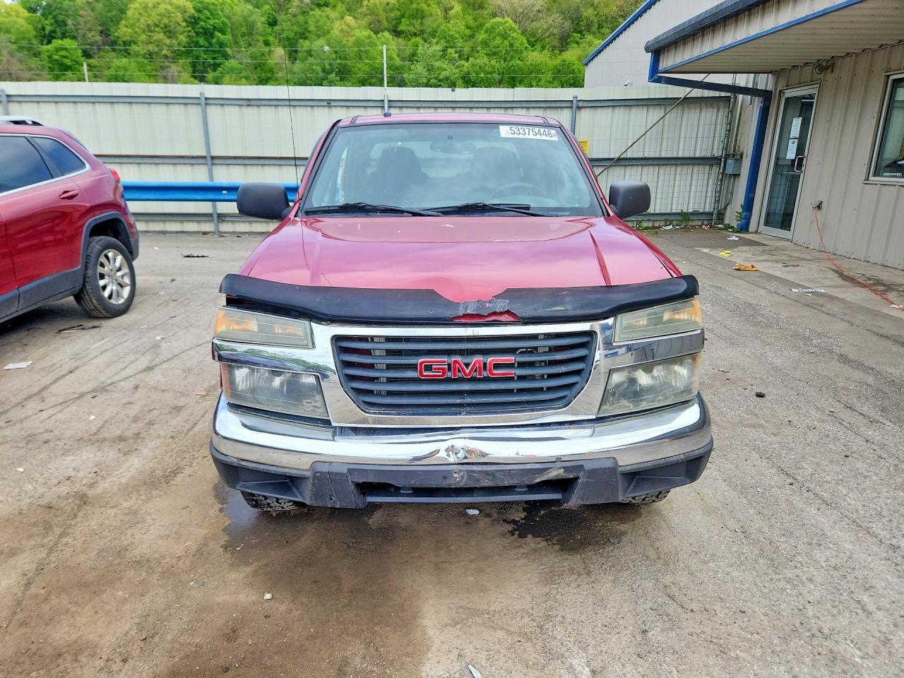 2006 Gmc Canyon Бордовый vin: 1GTDT136868220415