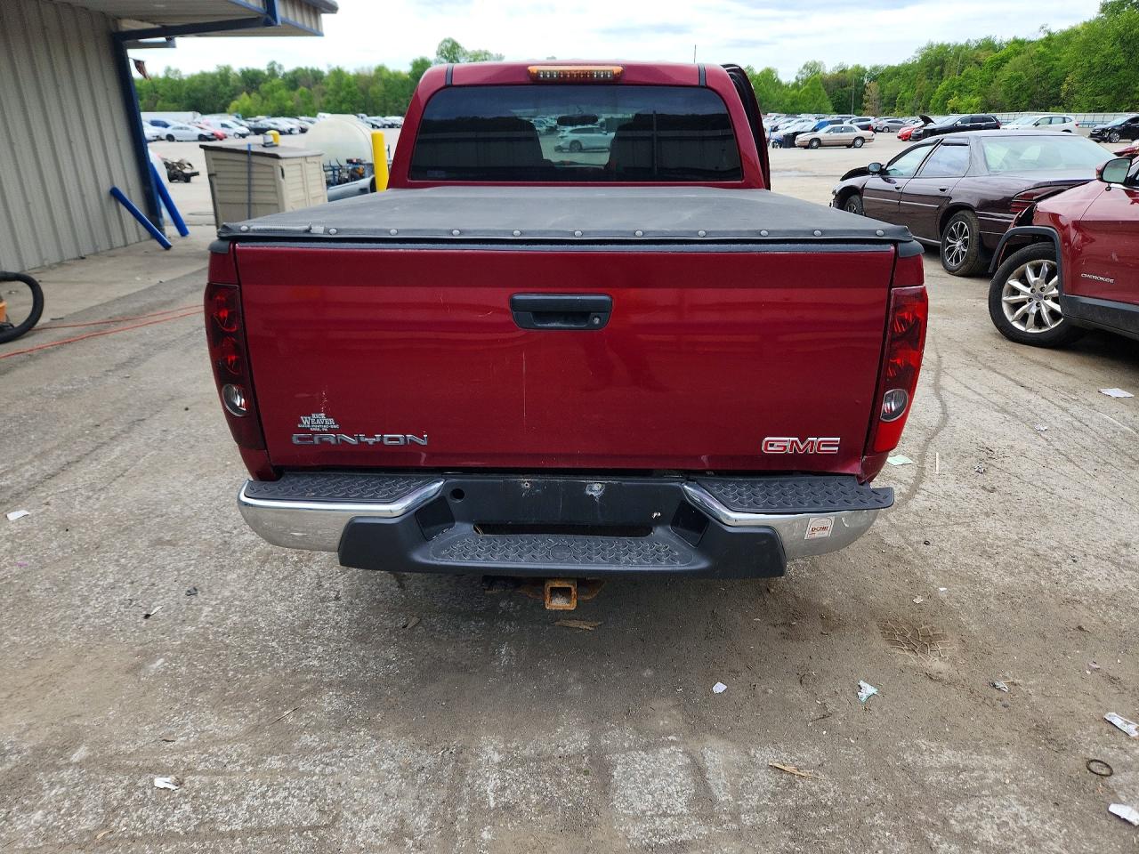 2006 Gmc Canyon Бордовый vin: 1GTDT136868220415