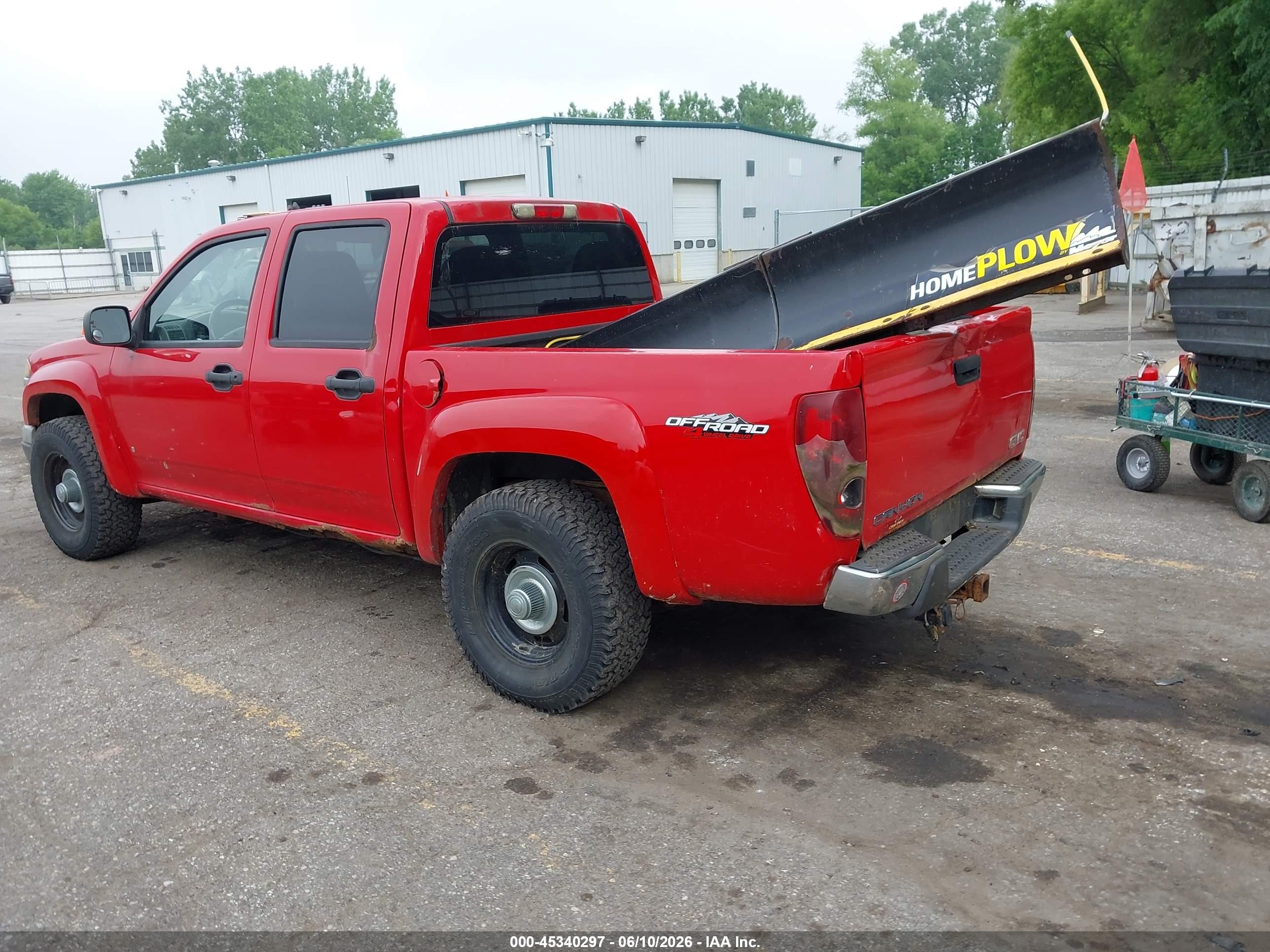 2006 Gmc Canyon Sle2 Red vin: 1GTDT136868287273