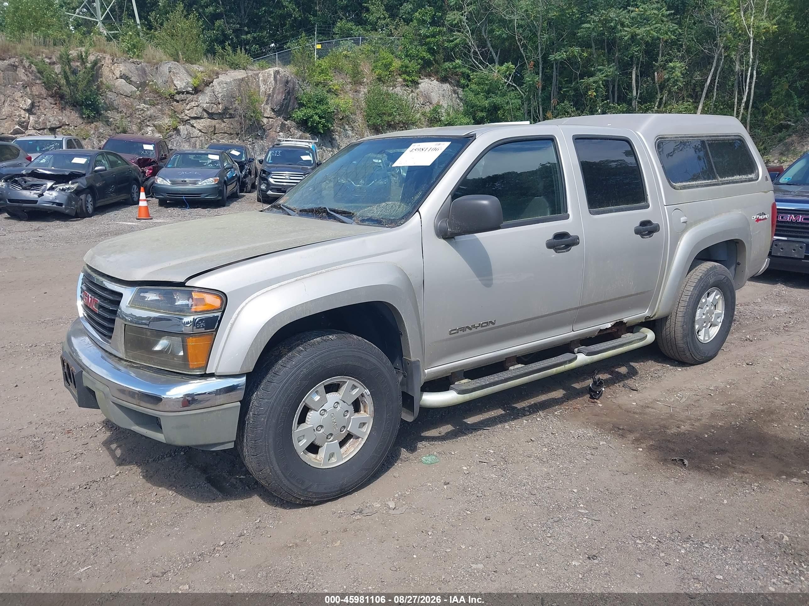 2005 Gmc Canyon Sle Золотой vin: 1GTDT136958166802