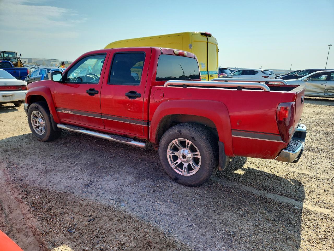 2005 Gmc Canyon Красный vin: 1GTDT136X58203243