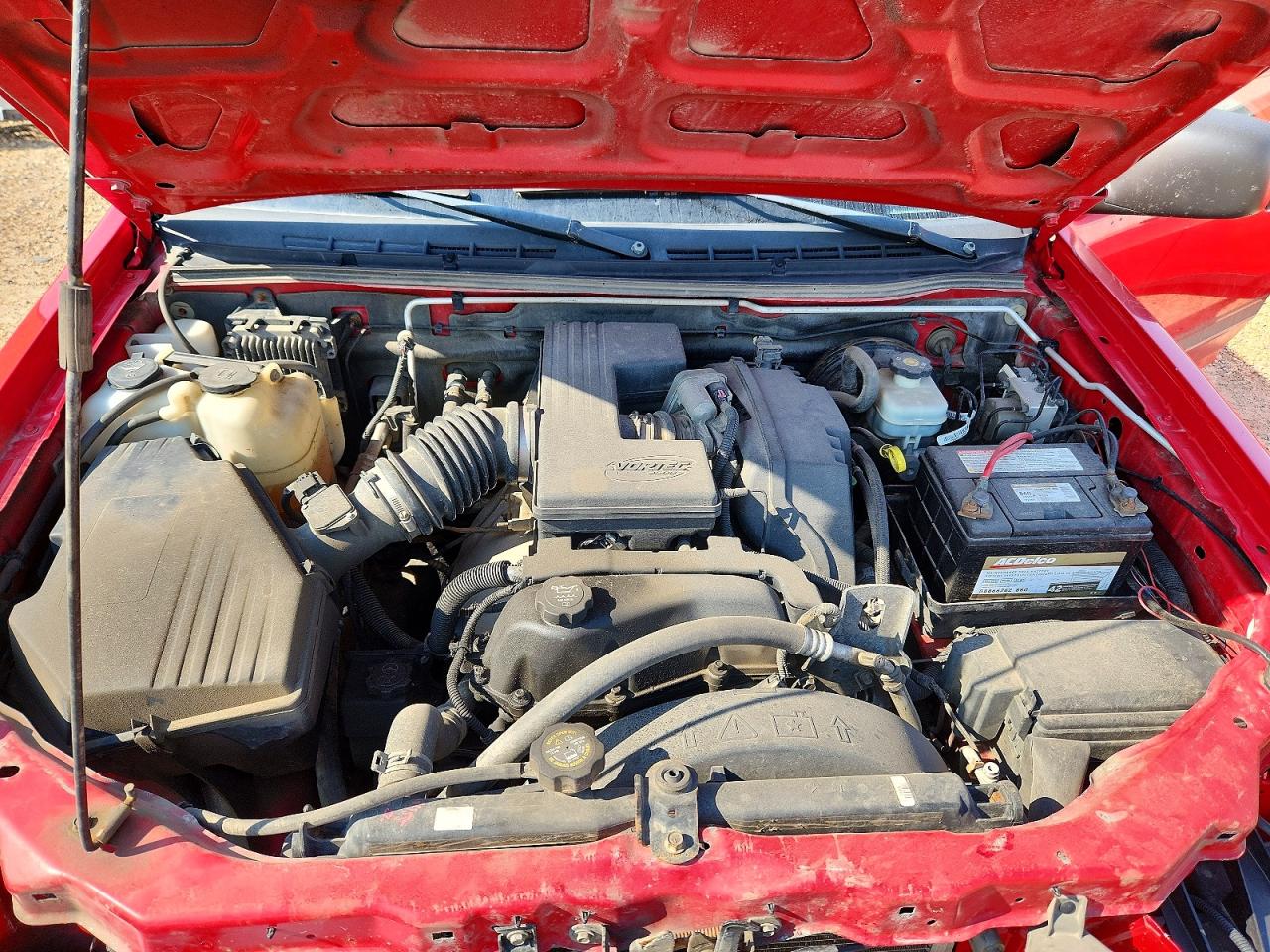 2005 Gmc Canyon Красный vin: 1GTDT136X58203243