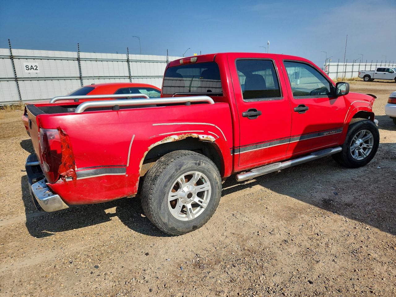 2005 Gmc Canyon Красный vin: 1GTDT136X58203243