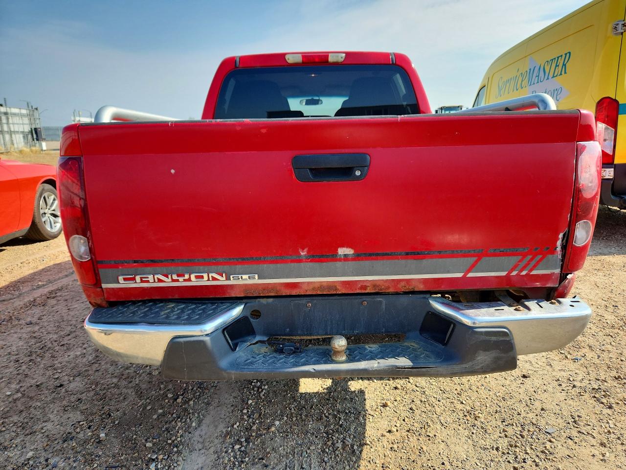 2005 Gmc Canyon Красный vin: 1GTDT136X58203243