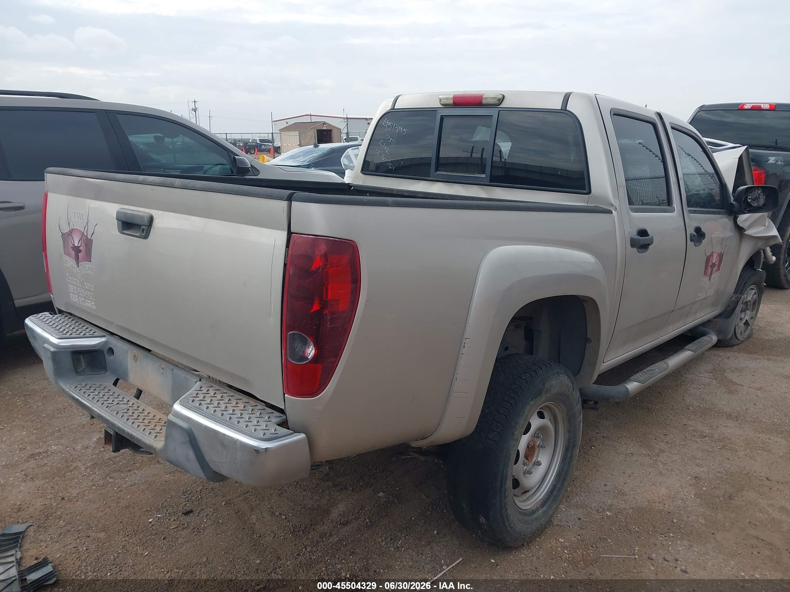 2008 Gmc Canyon Sle1 Beige vin: 1GTDT13E288161971