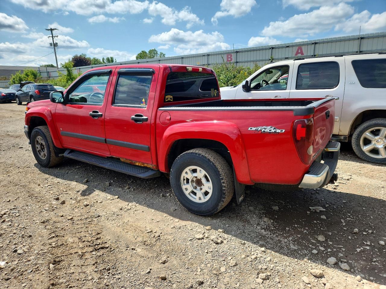 2008 Gmc Canyon Red vin: 1GTDT13E788168169