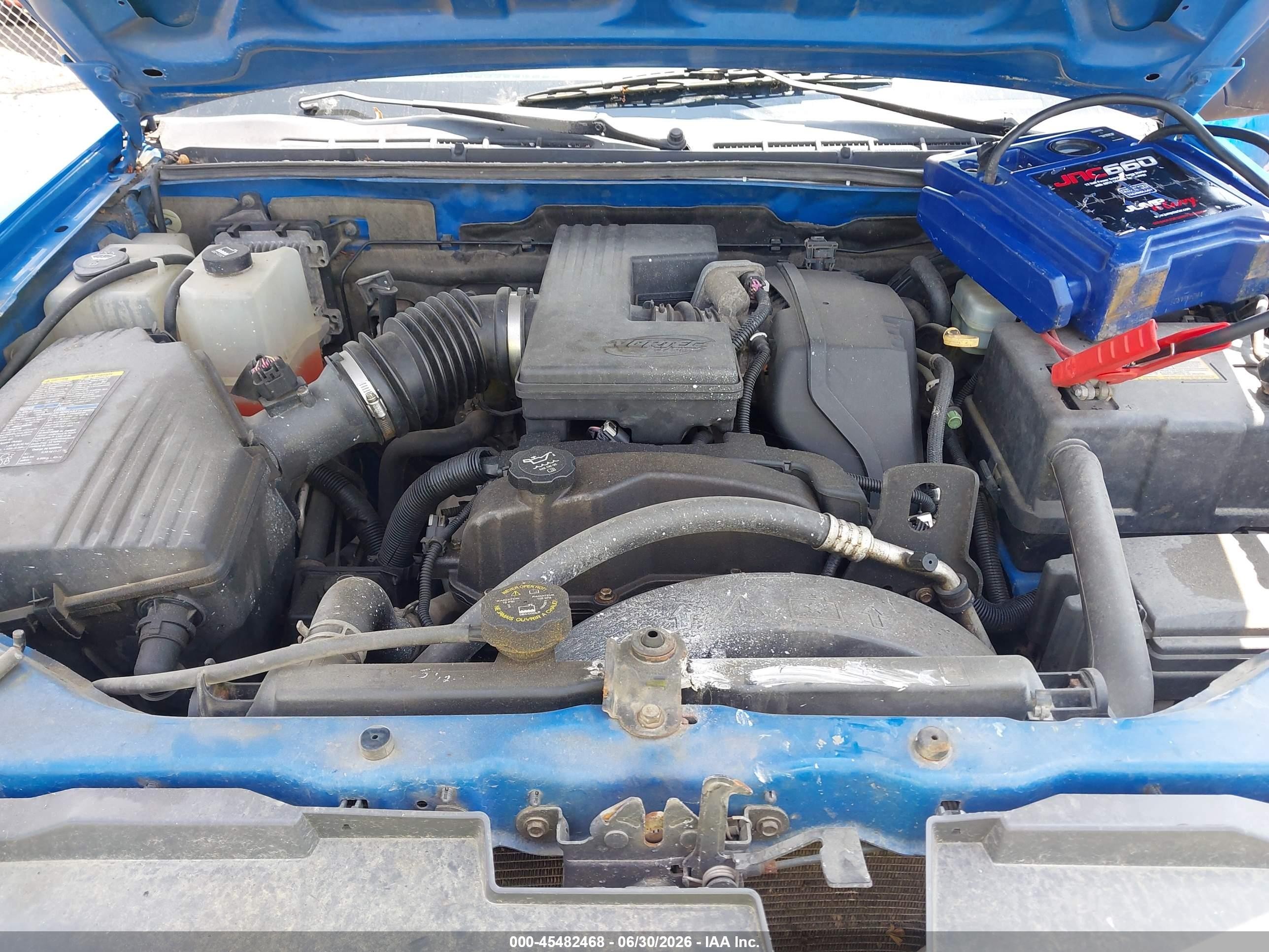 2007 Gmc Canyon Sle1 Blue vin: 1GTDT13EX78163353