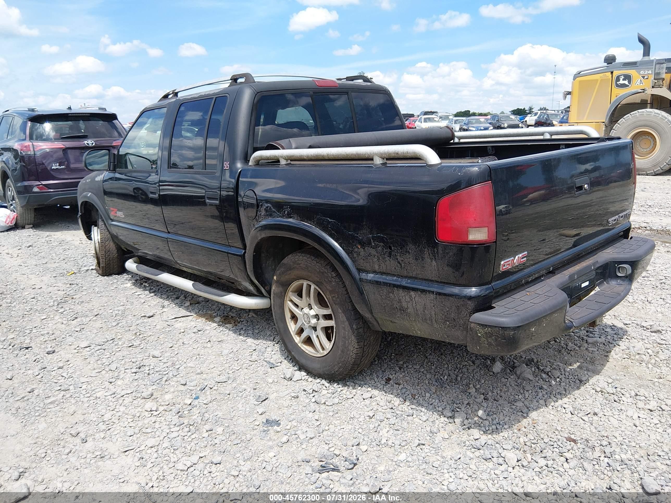 2003 Gmc Sonoma Sls Black vin: 1GTDT13X23K102660