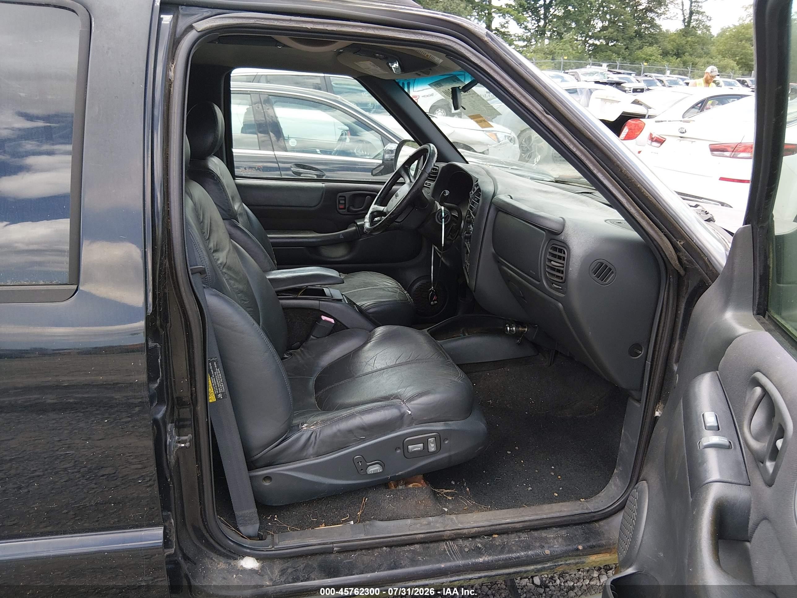 2003 Gmc Sonoma Sls Black vin: 1GTDT13X23K102660