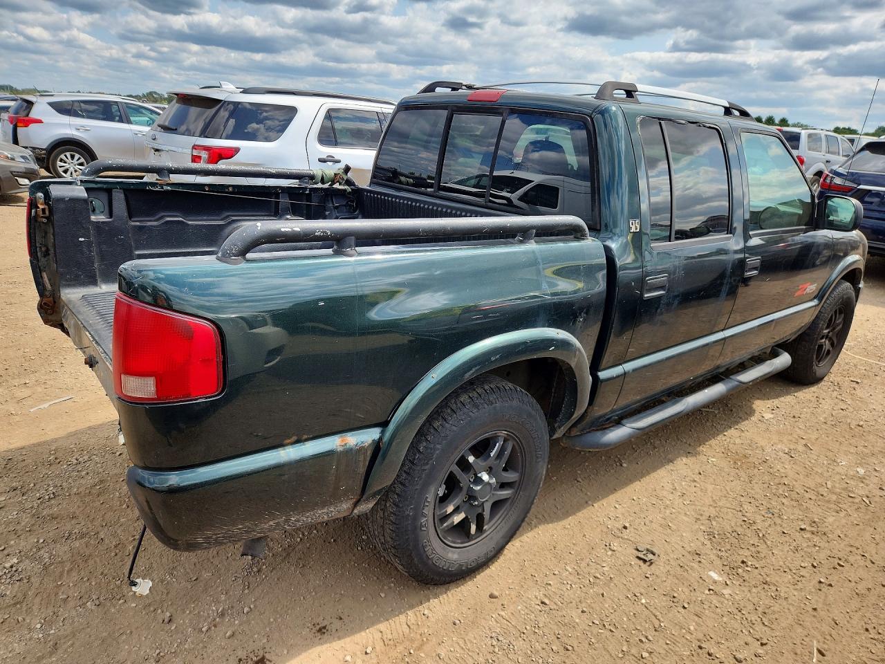 2003 Gmc Sonoma Green vin: 1GTDT13X33K139524