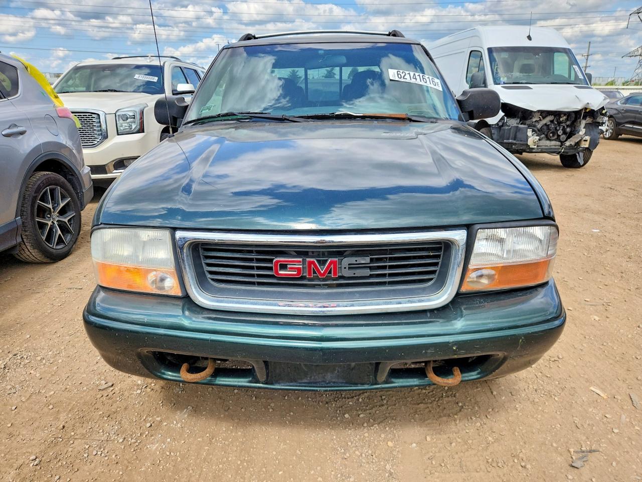 2003 Gmc Sonoma Green vin: 1GTDT13X33K139524