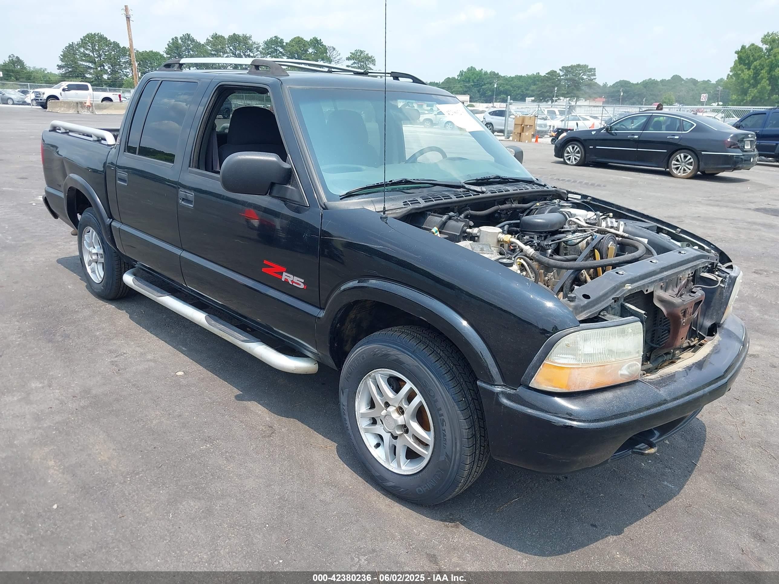 2004 Gmc Sonoma Sls Black vin: 1GTDT13X54K128588