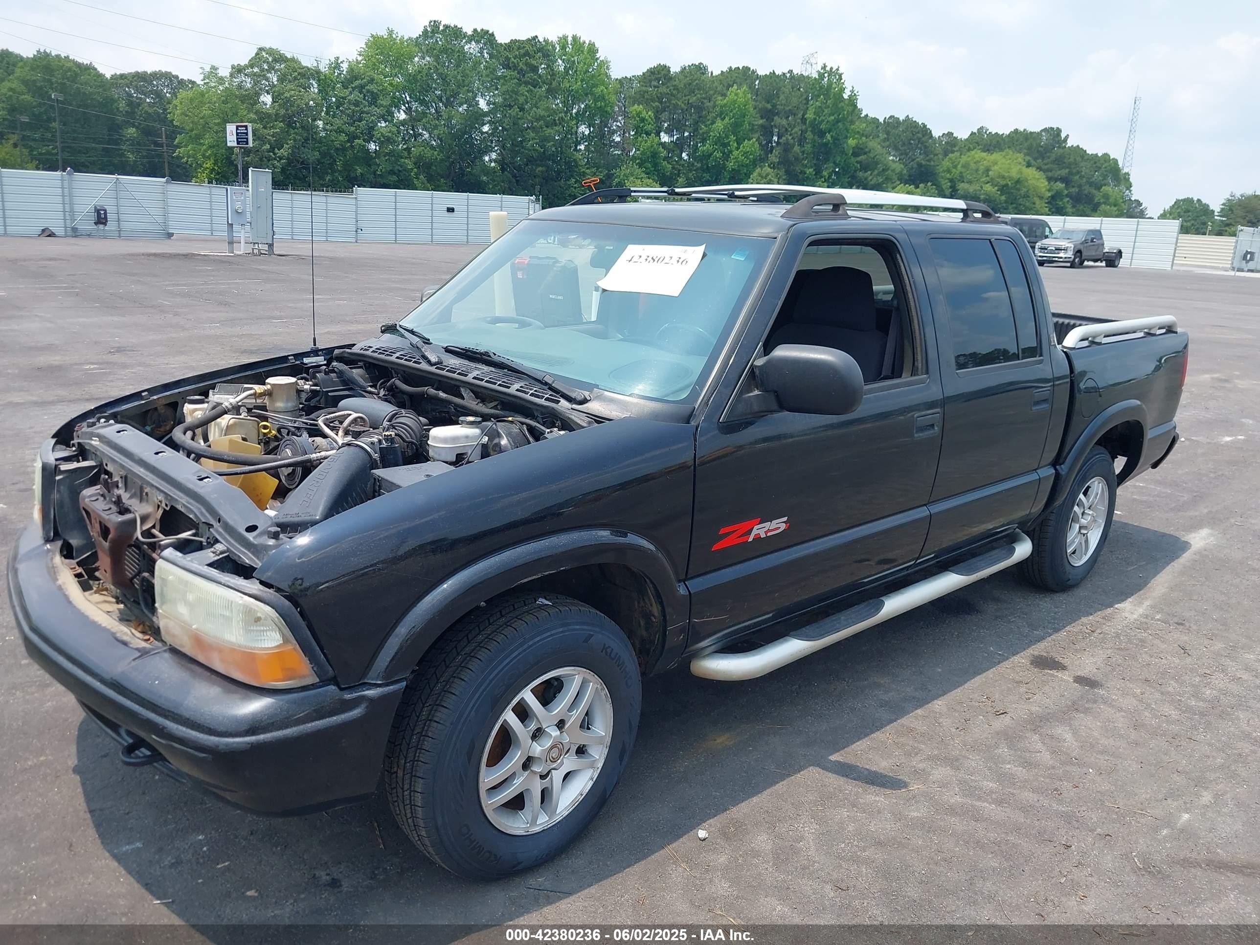 2004 Gmc Sonoma Sls Black vin: 1GTDT13X54K128588
