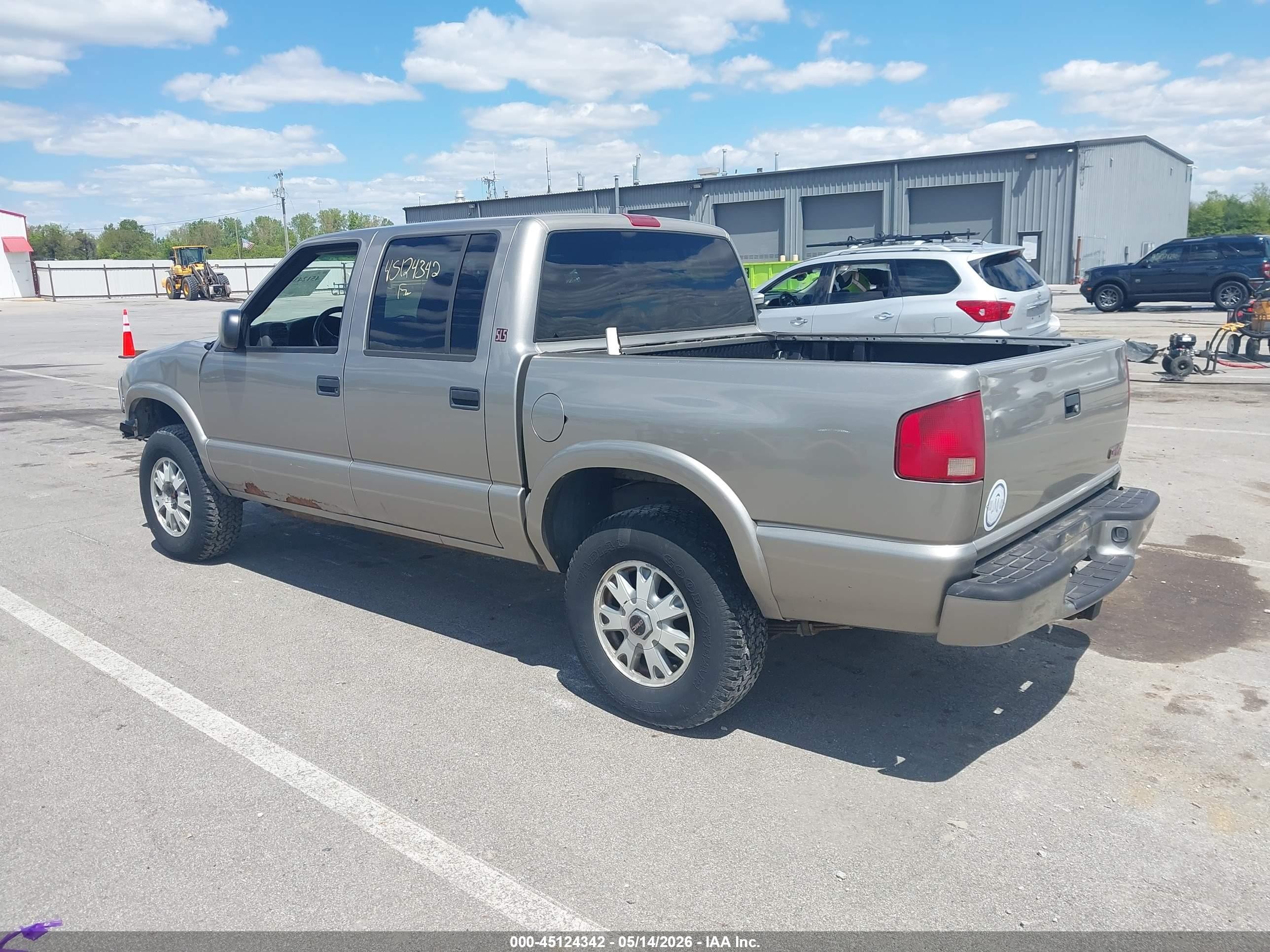 2003 Gmc Sonoma Sls Gray vin: 1GTDT13X93K107421