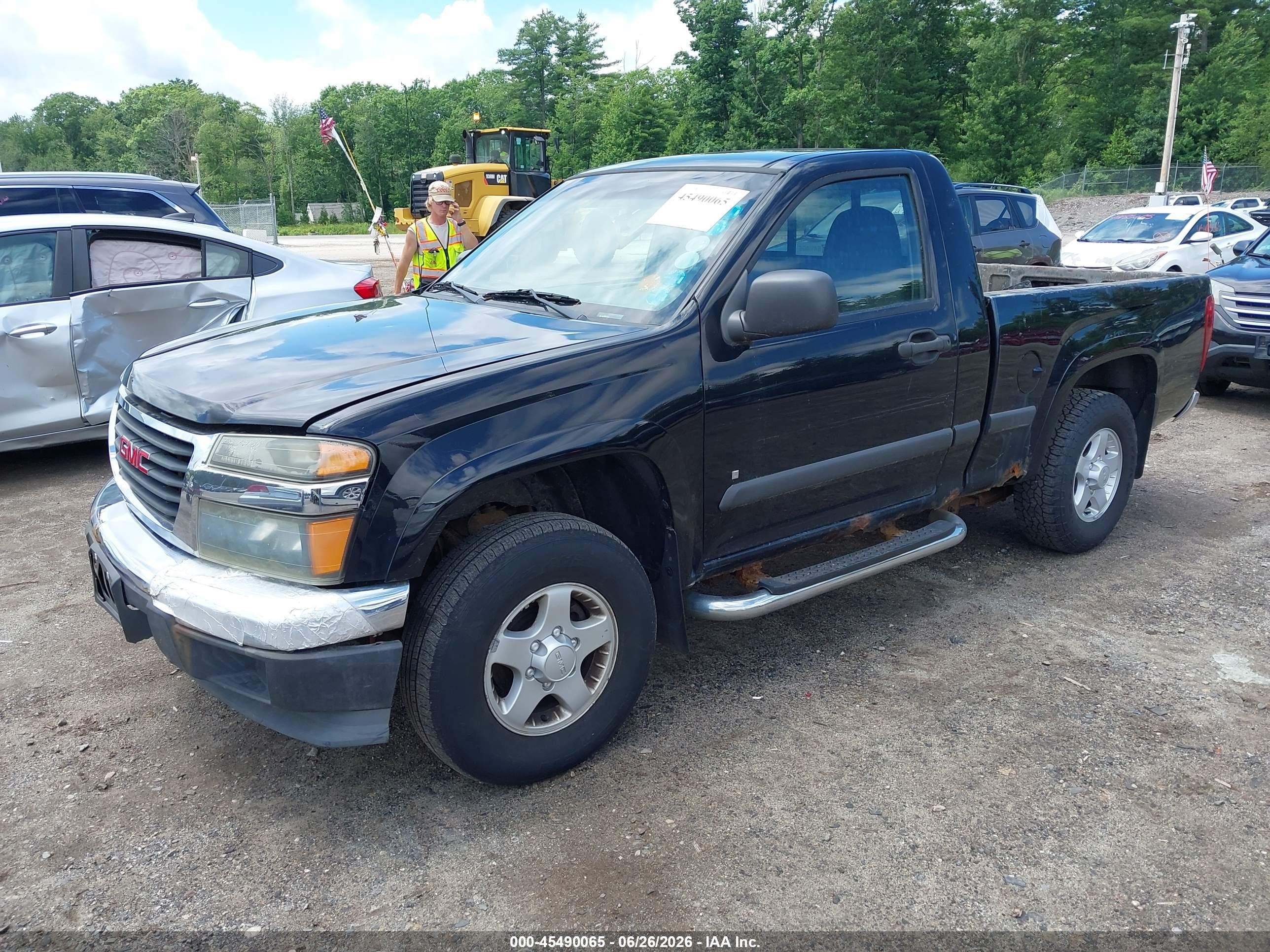 2006 Gmc Canyon Sle1 Black vin: 1GTDT146368155231