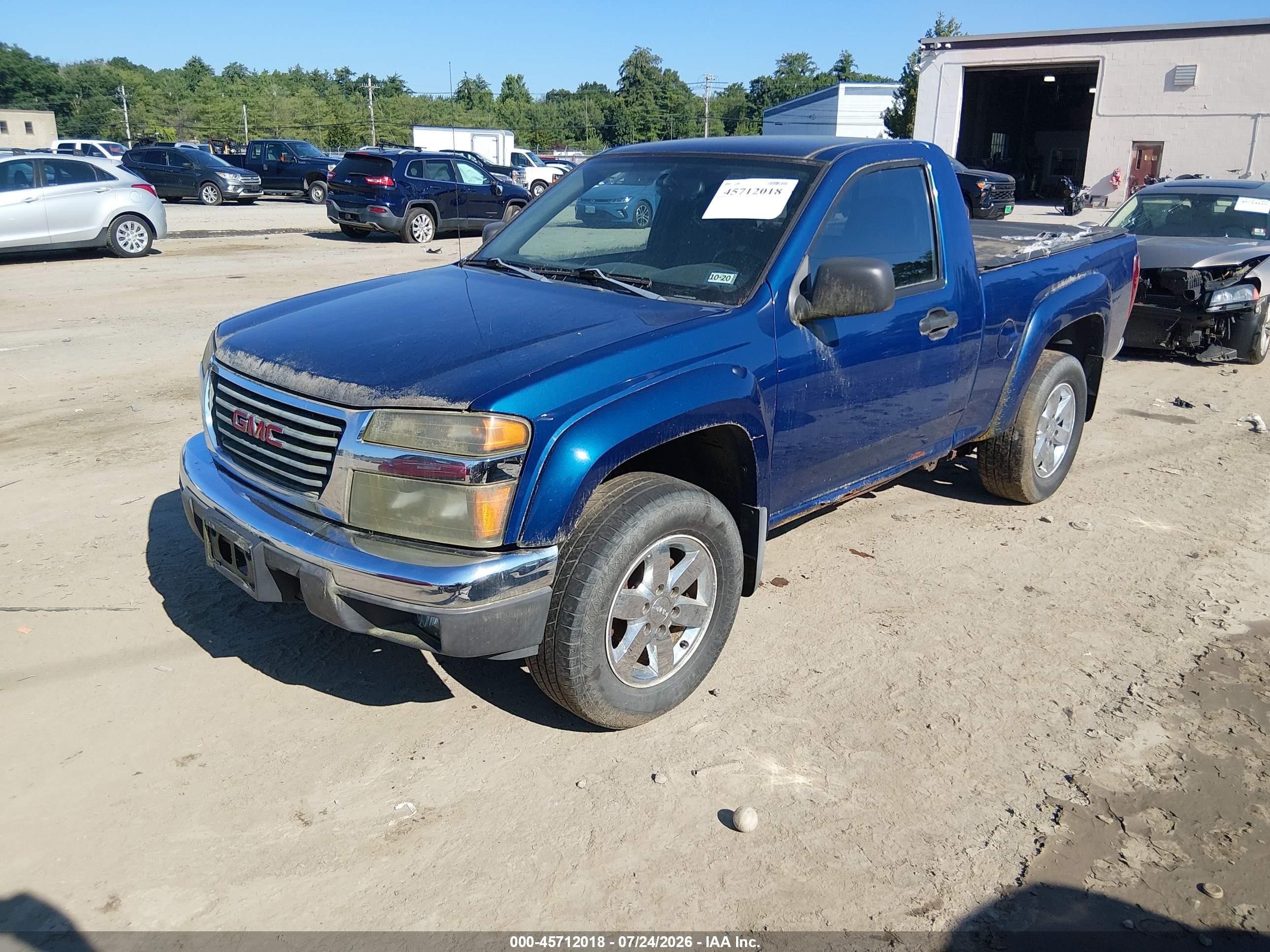2006 Gmc Canyon Sle3 Blue vin: 1GTDT146368190089