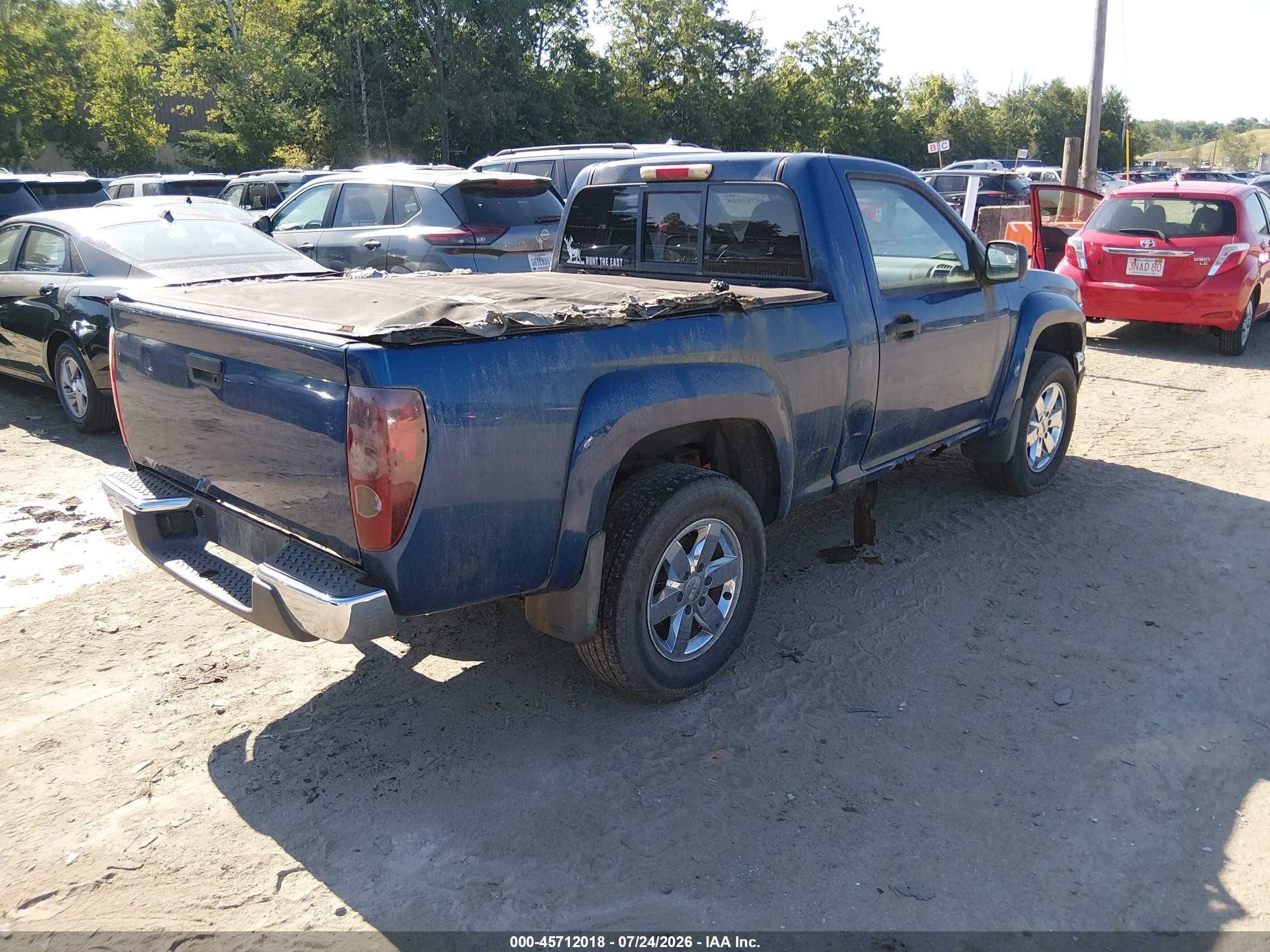 2006 Gmc Canyon Sle3 Blue vin: 1GTDT146368190089