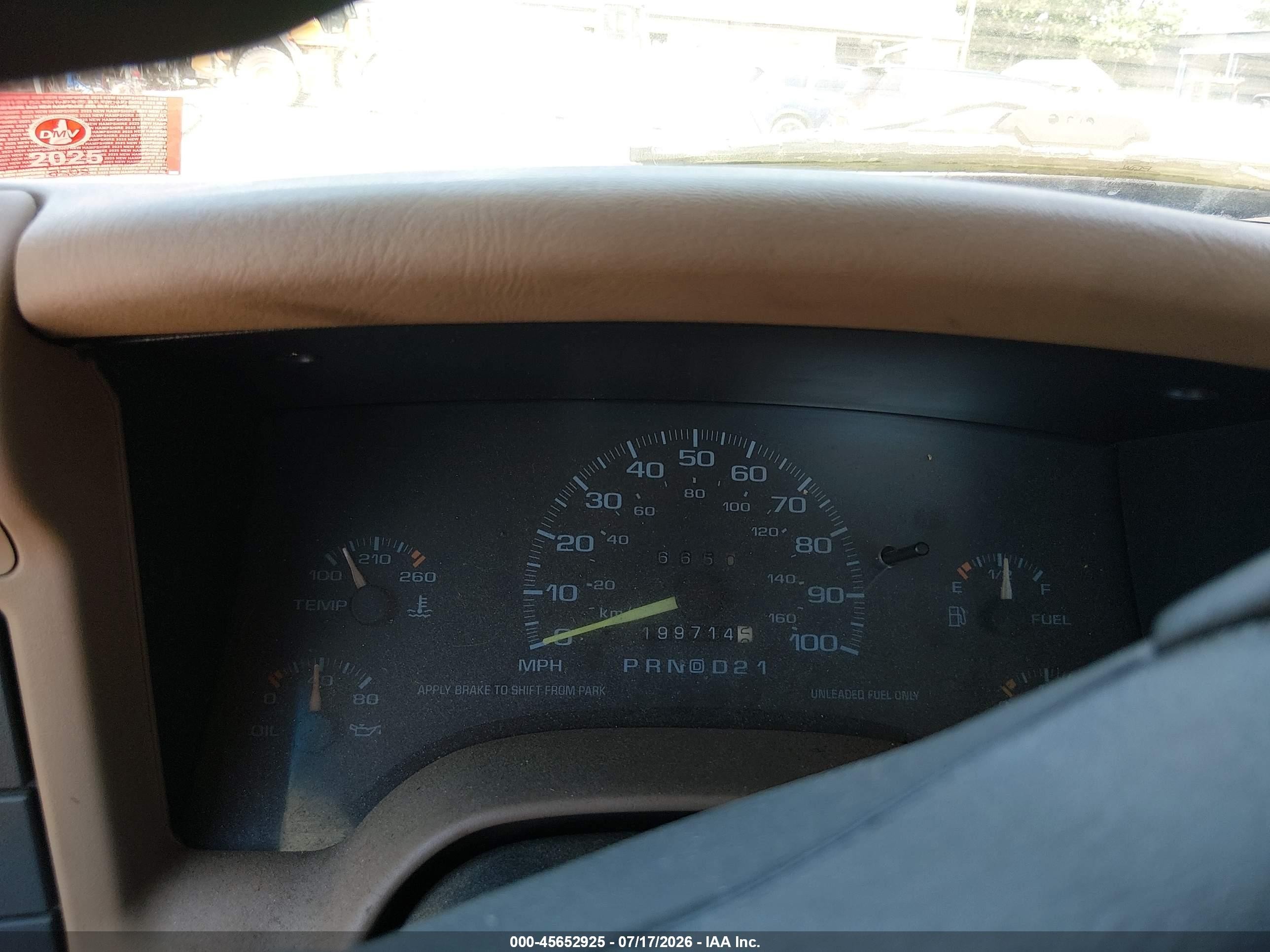 1997 Gmc Sonoma Sl Wideside Tan vin: 1GTDT14X5VK506389