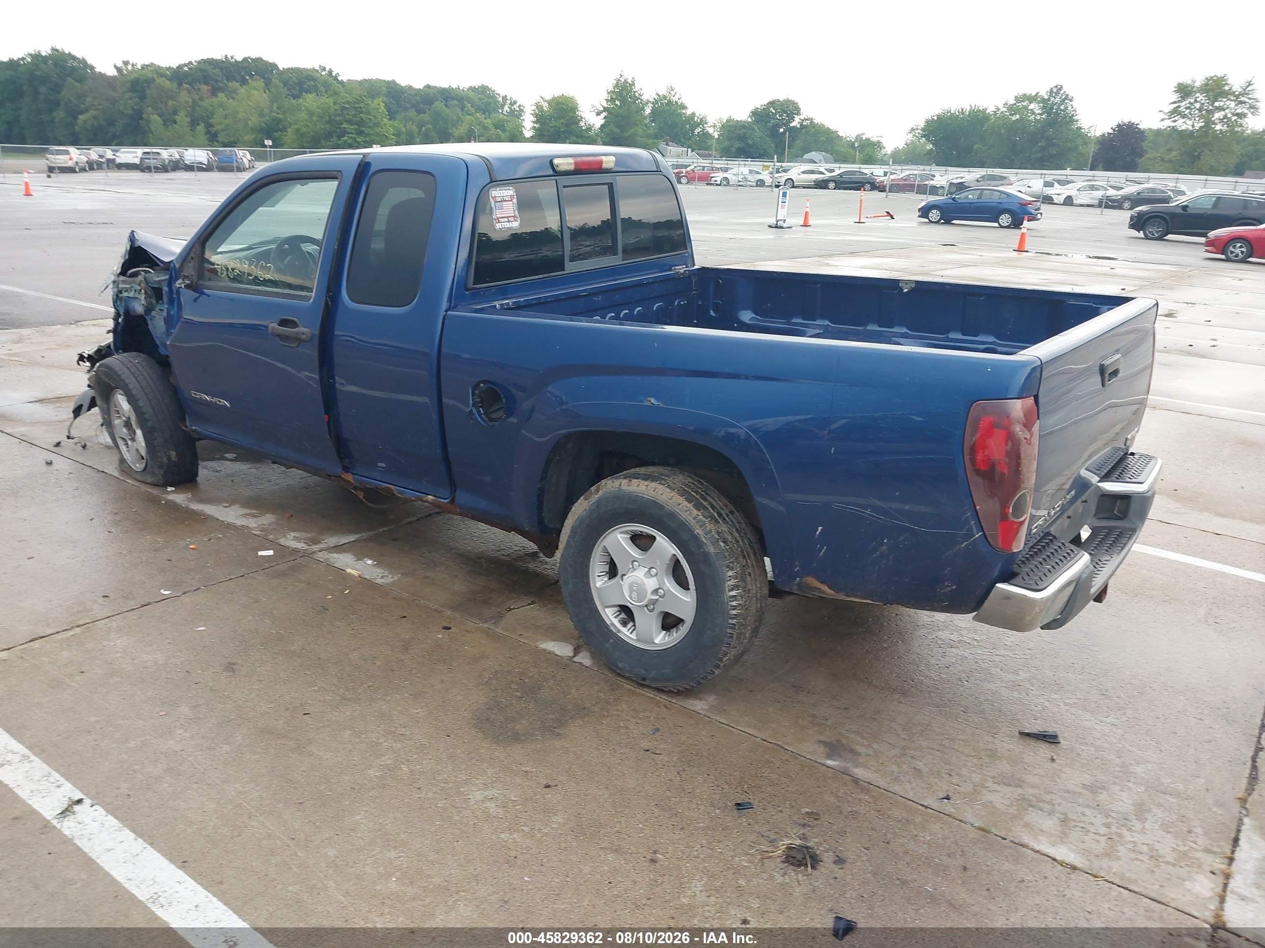 2005 Gmc Canyon Sle Blue vin: 1GTDT196258252024