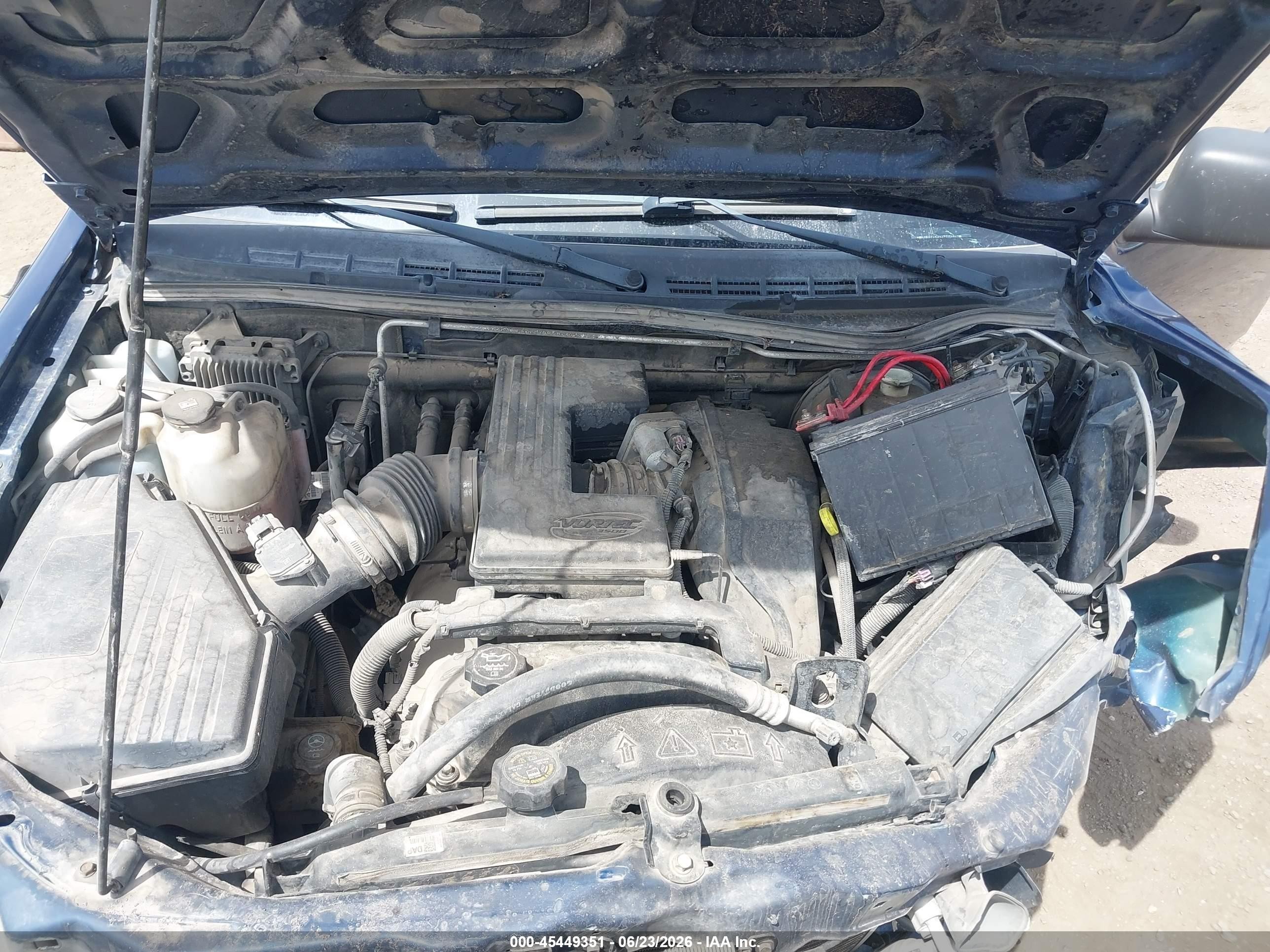 2004 Gmc Canyon Sle Синий vin: 1GTDT196348204062