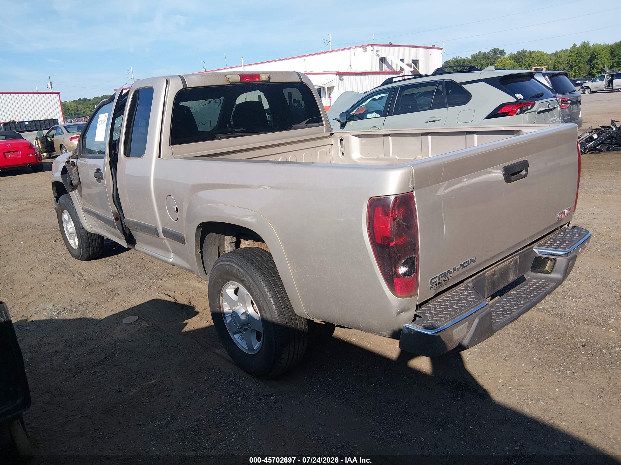 2006 Gmc Canyon Sle1 Gray vin: 1GTDT196368186407