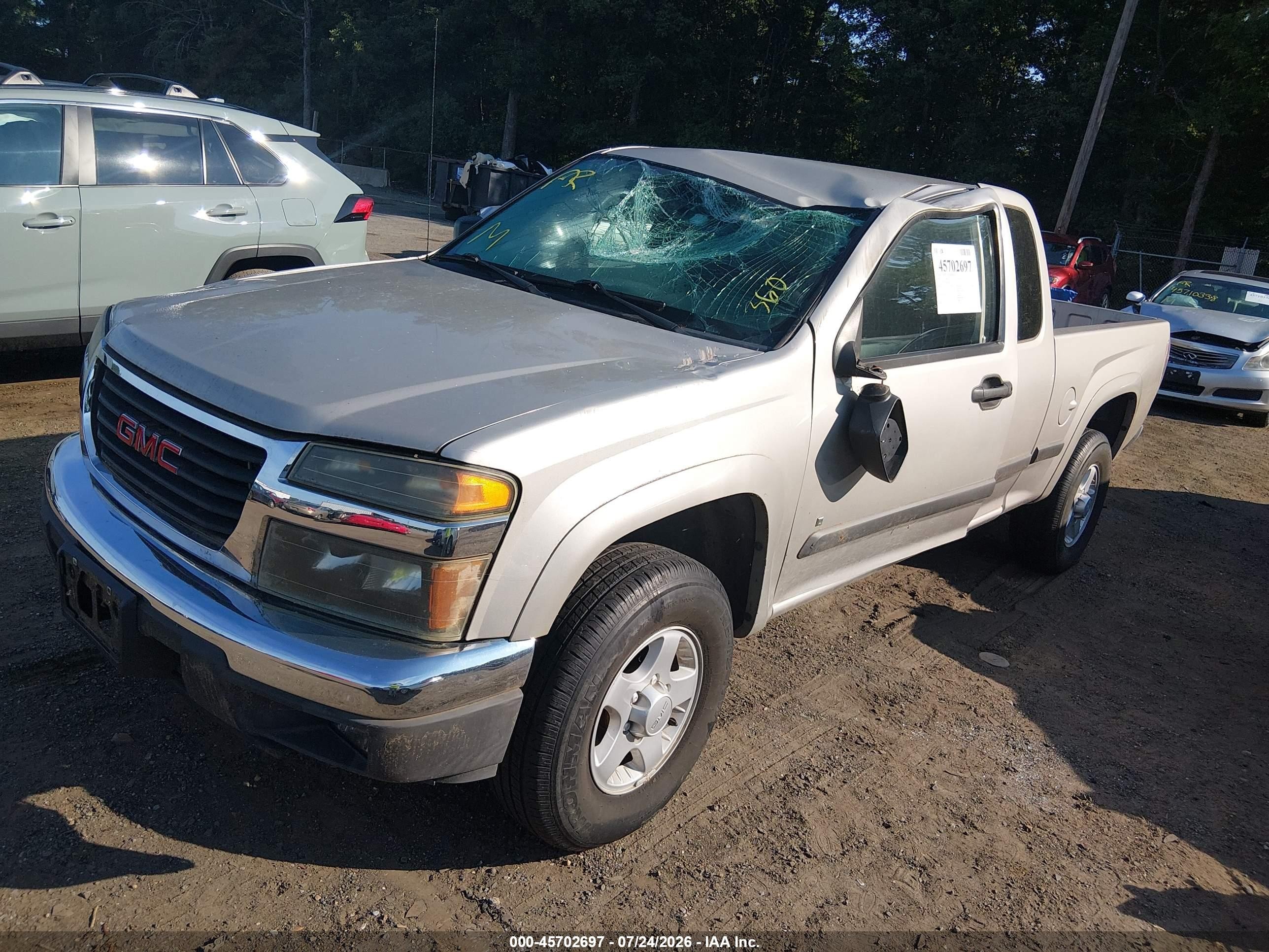 2006 Gmc Canyon Sle1 Gray vin: 1GTDT196368186407