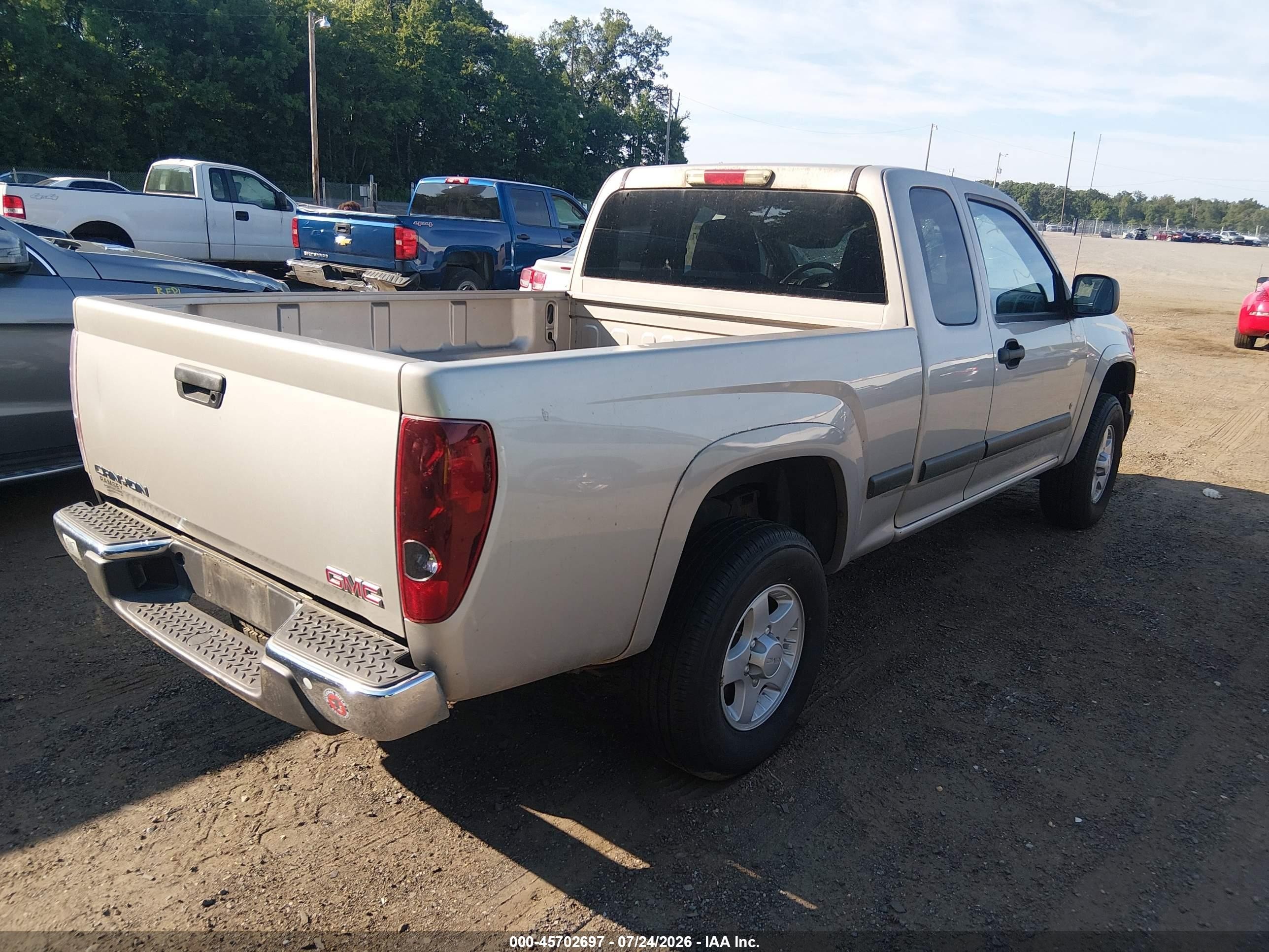 2006 Gmc Canyon Sle1 Gray vin: 1GTDT196368186407