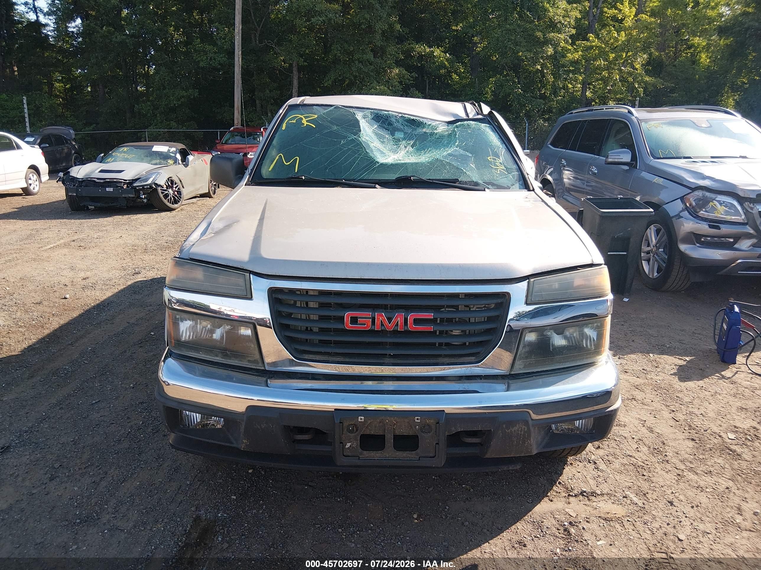 2006 Gmc Canyon Sle1 Gray vin: 1GTDT196368186407