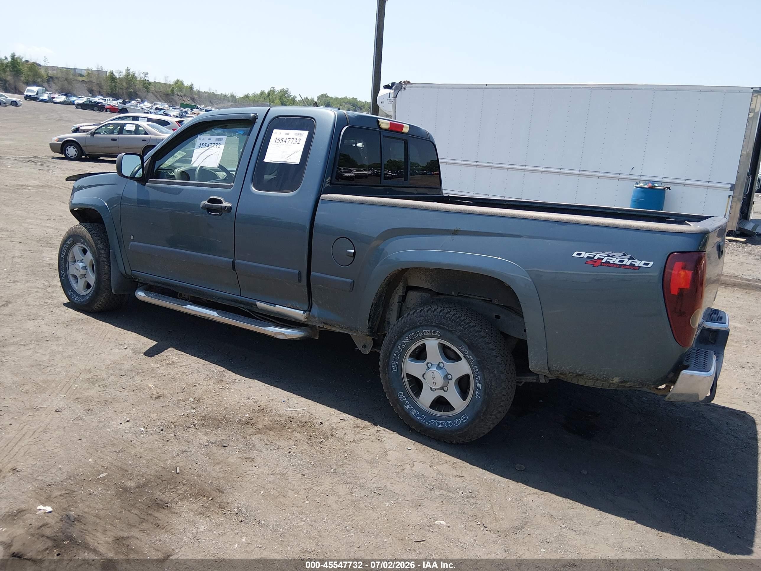 2006 Gmc Canyon Sle2 Blue vin: 1GTDT196368284532
