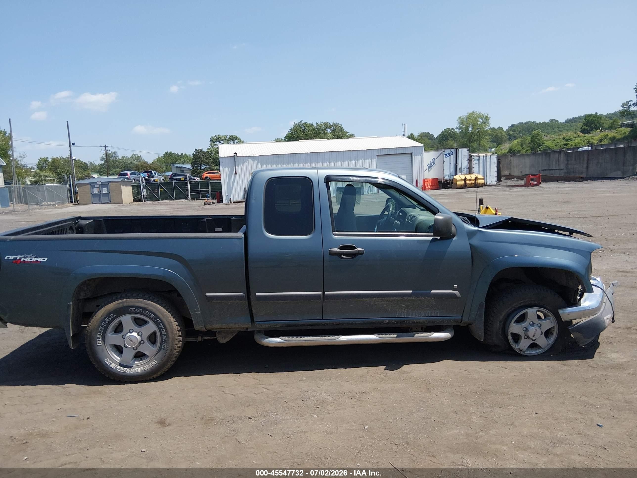 2006 Gmc Canyon Sle2 Blue vin: 1GTDT196368284532