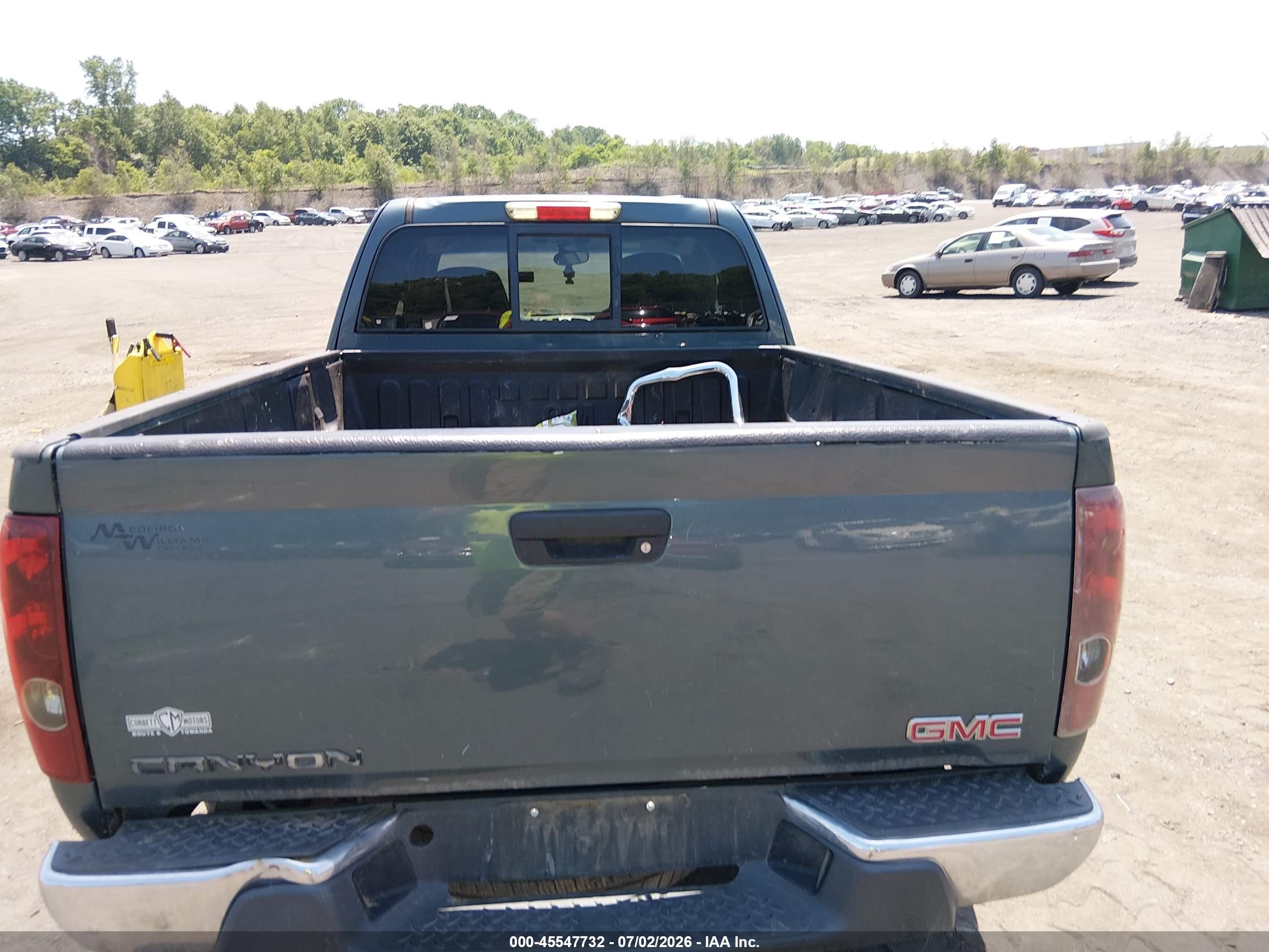 2006 Gmc Canyon Sle2 Blue vin: 1GTDT196368284532